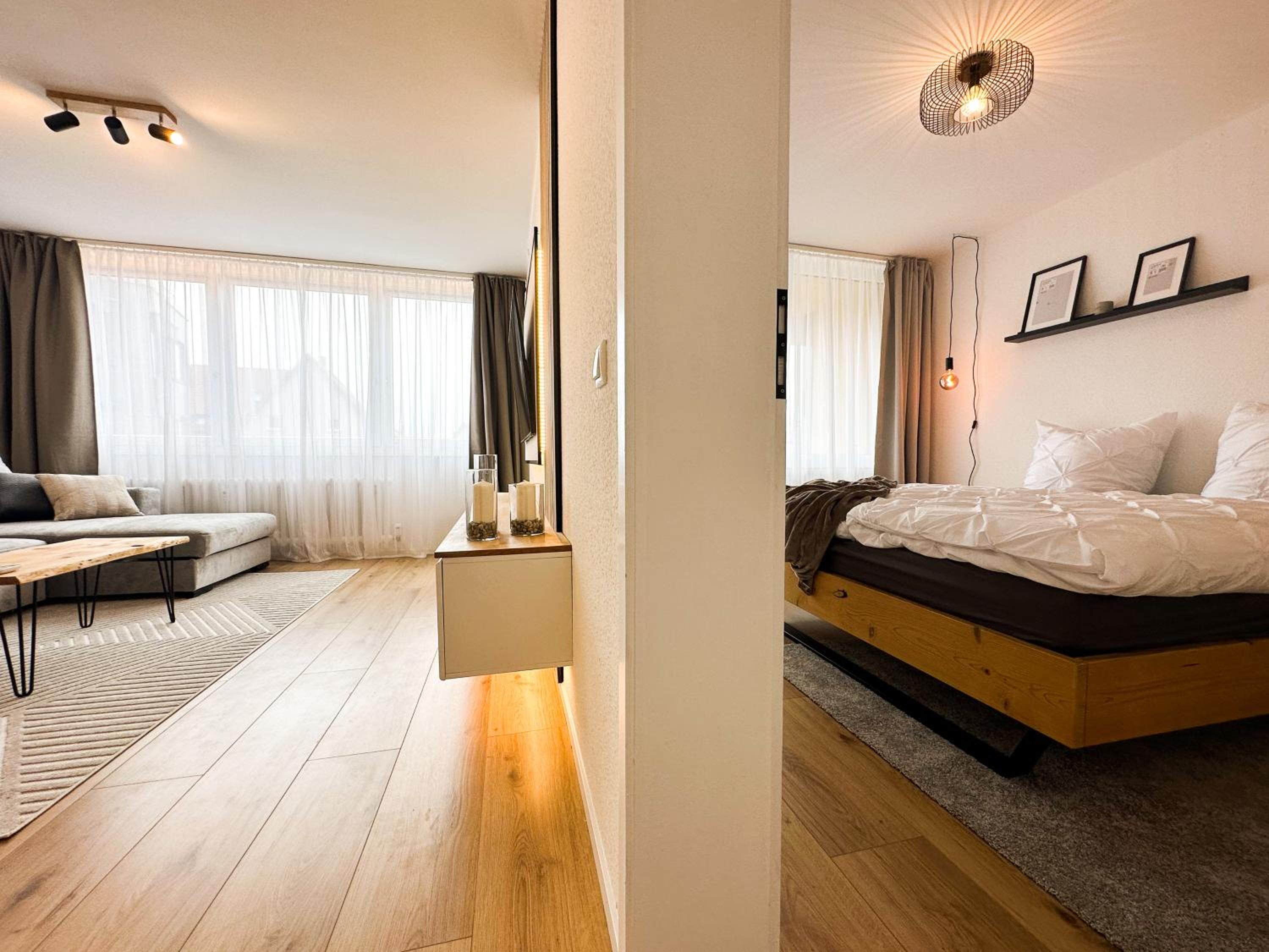 Kirchturm-Panorama - Apartment mit Balkon im Herzen von Braunschweig