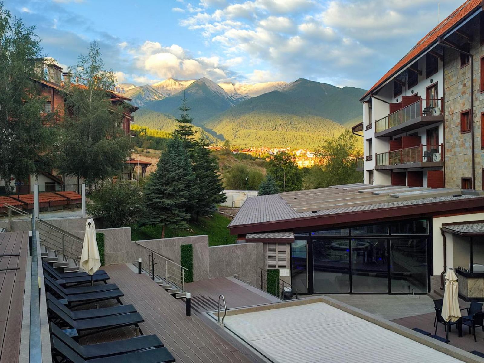 Studio with balcony, mountain view, 4* SPA Resort, Bansko