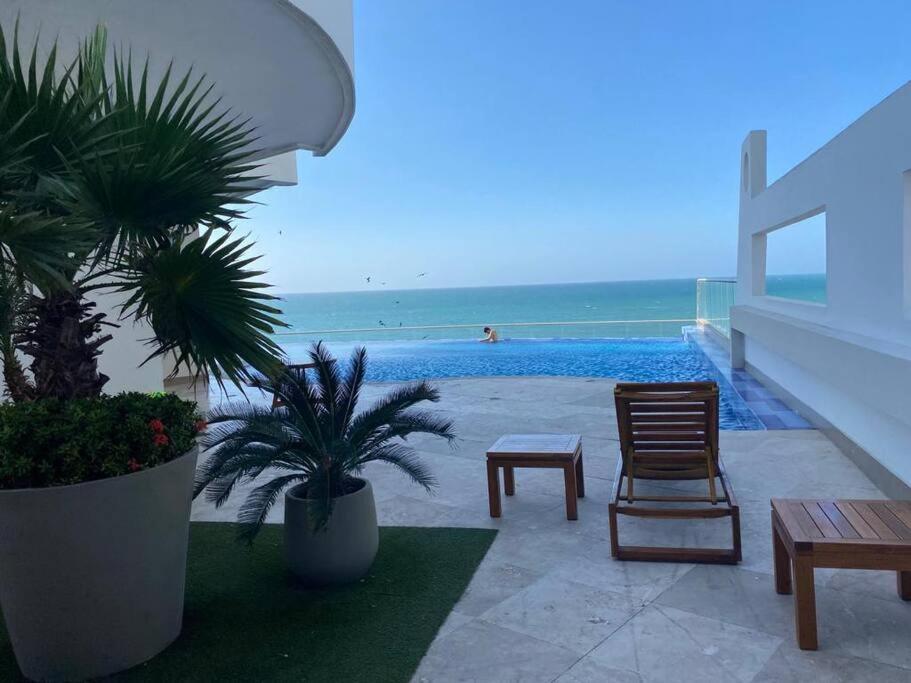 Apartamento frente al mar con vista única en Cartagena