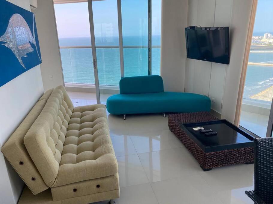 Apartamento frente al mar con vista única en Cartagena