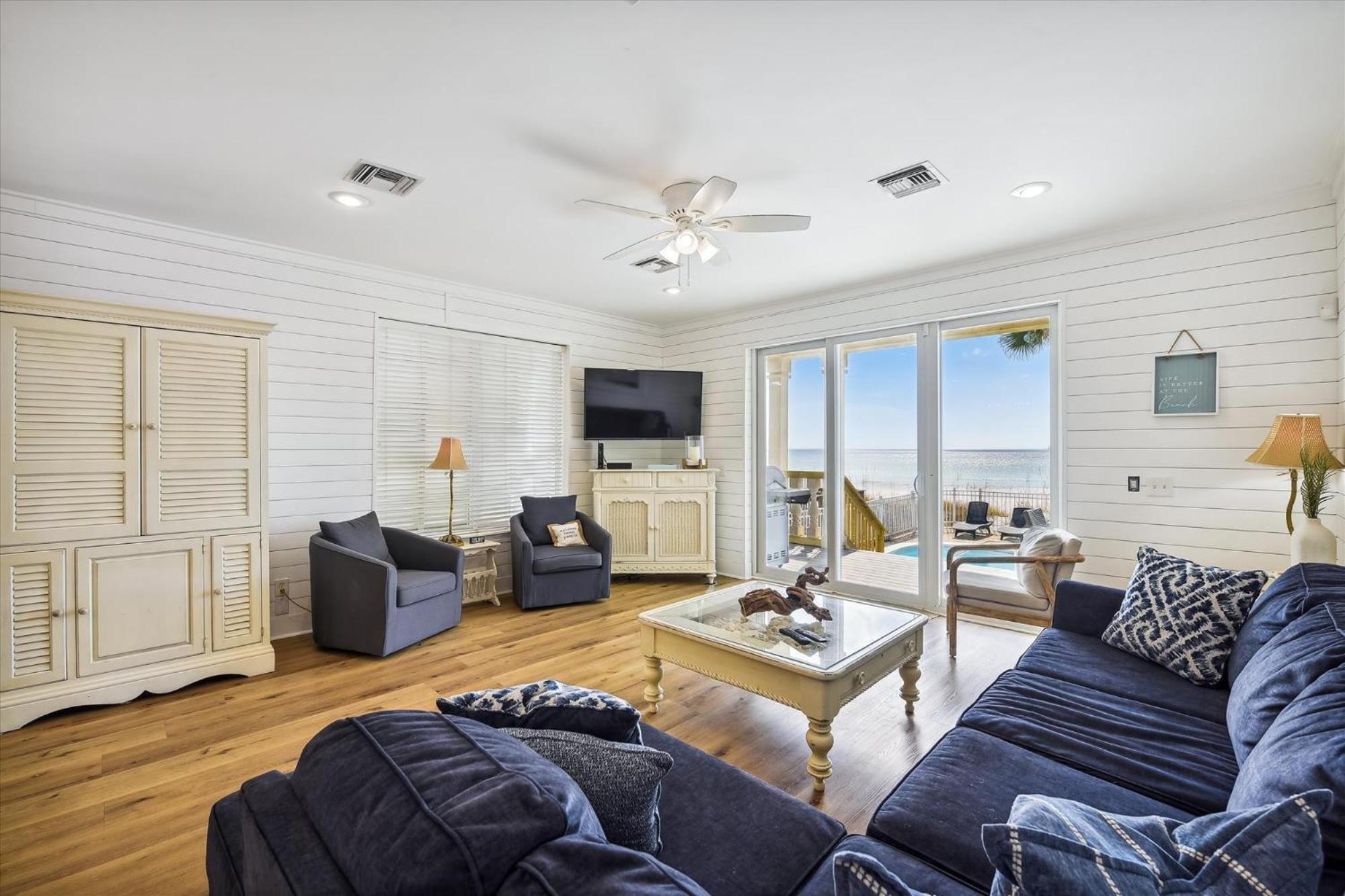 Just Beachy - 5 Bedroom 5 Bathroom Beach Front Home! Sleeps 20 home view 5
