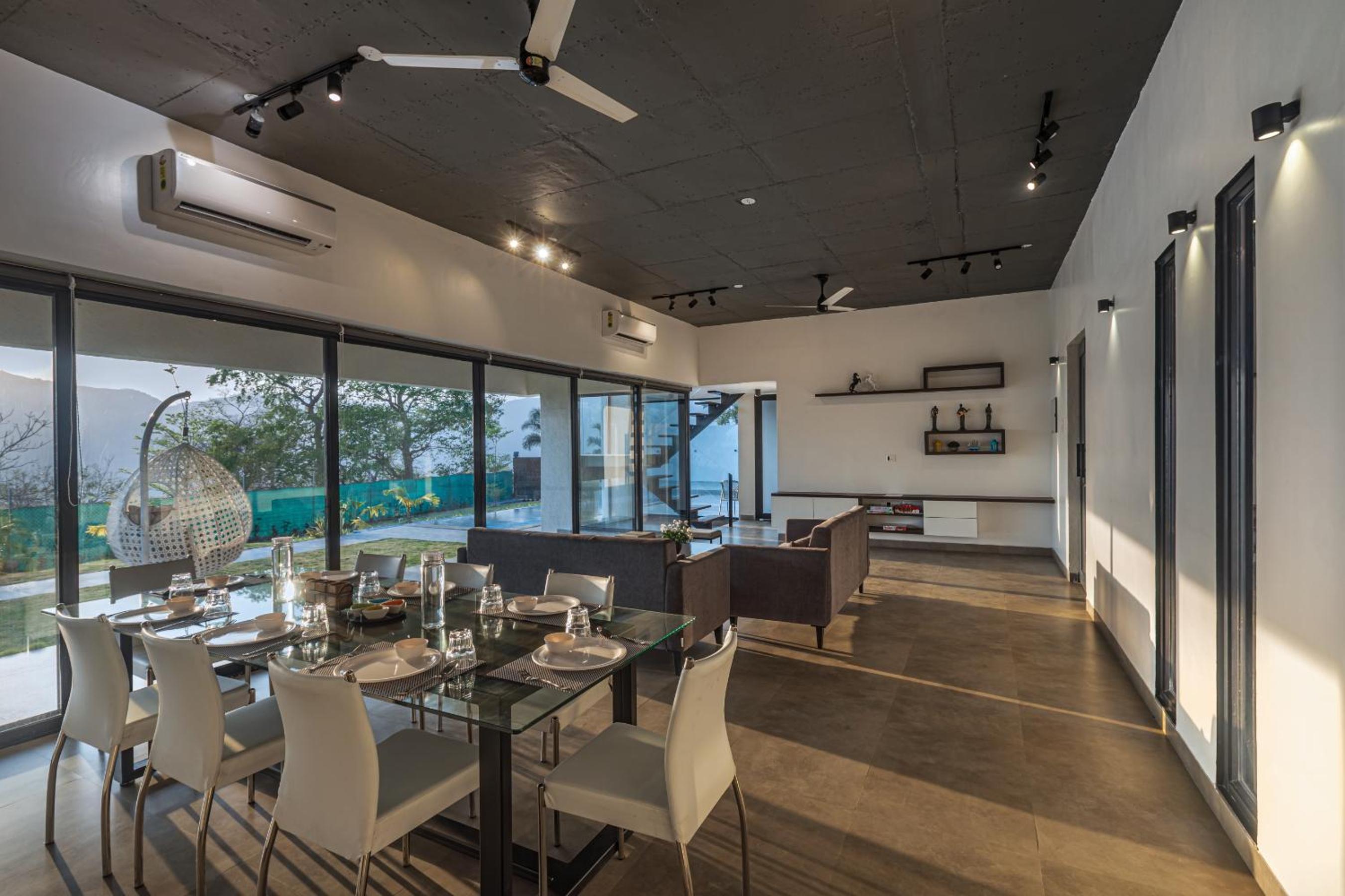 SaffronStays Stargazer, Karjat - luxury pool villa with lake view view 3