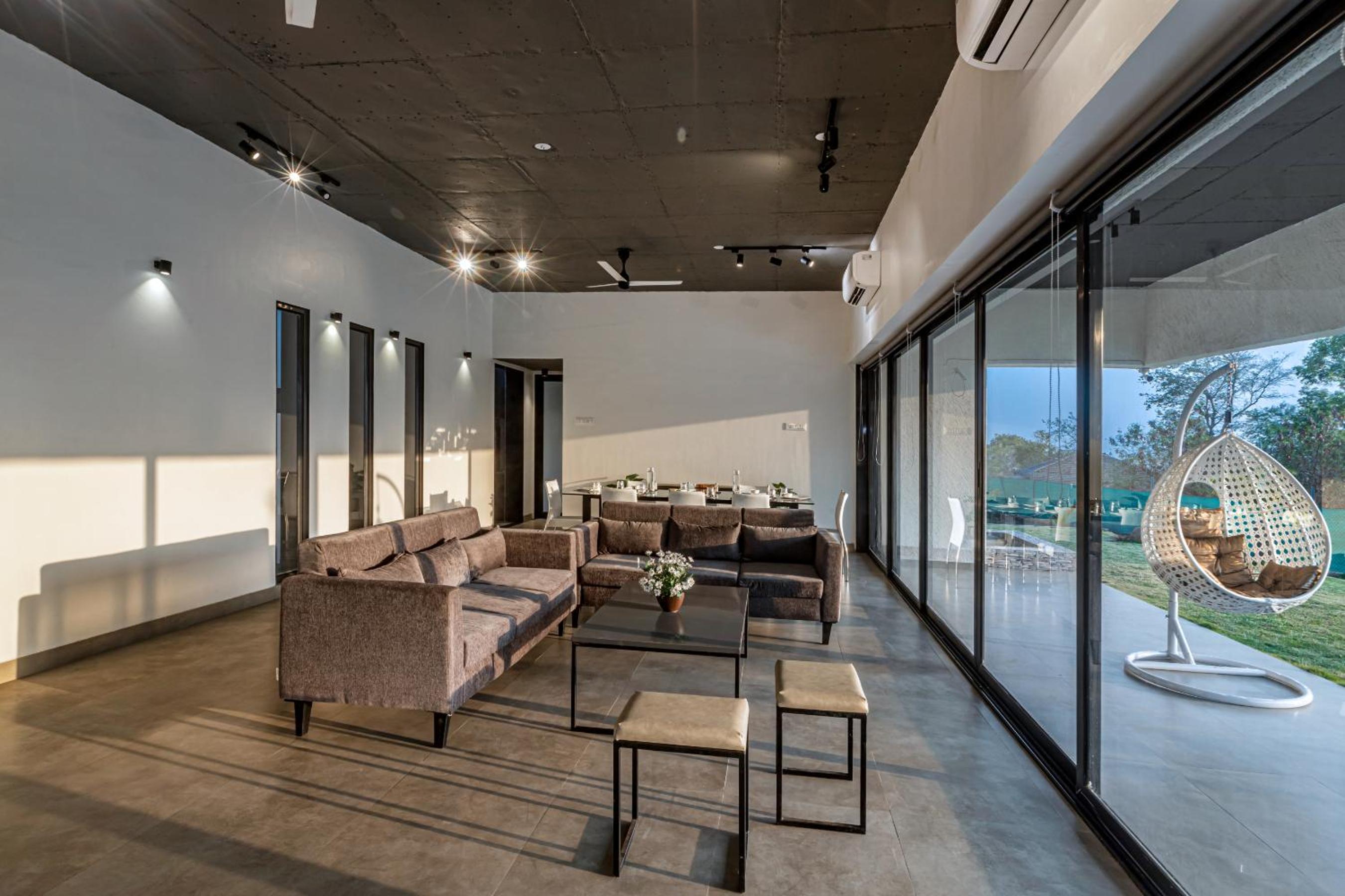 SaffronStays Stargazer, Karjat - luxury pool villa with lake view view 2
