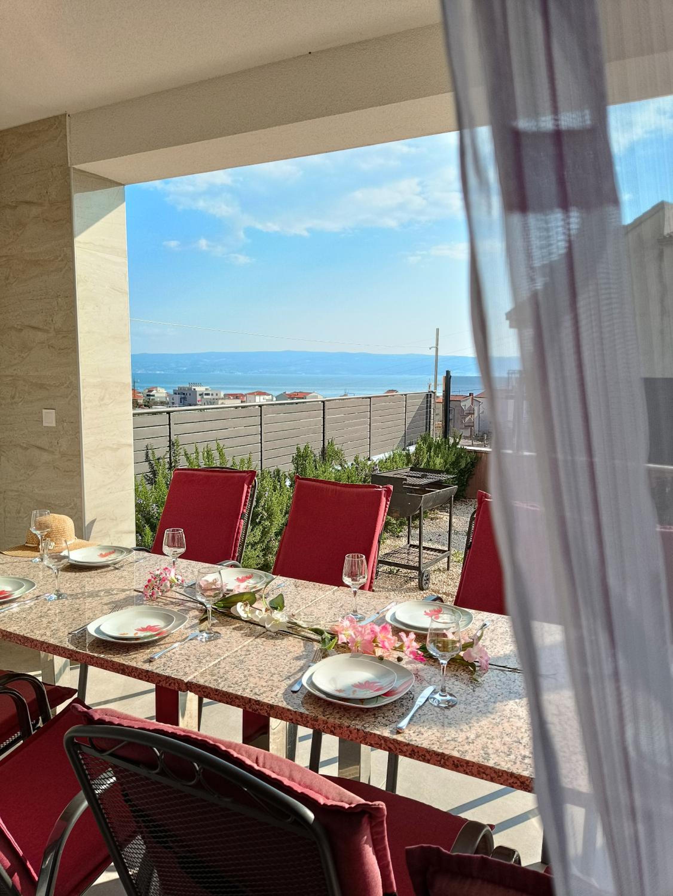 Modern villa with jacuzzi, beautiful sea view, near Split! Villa 36A view 5