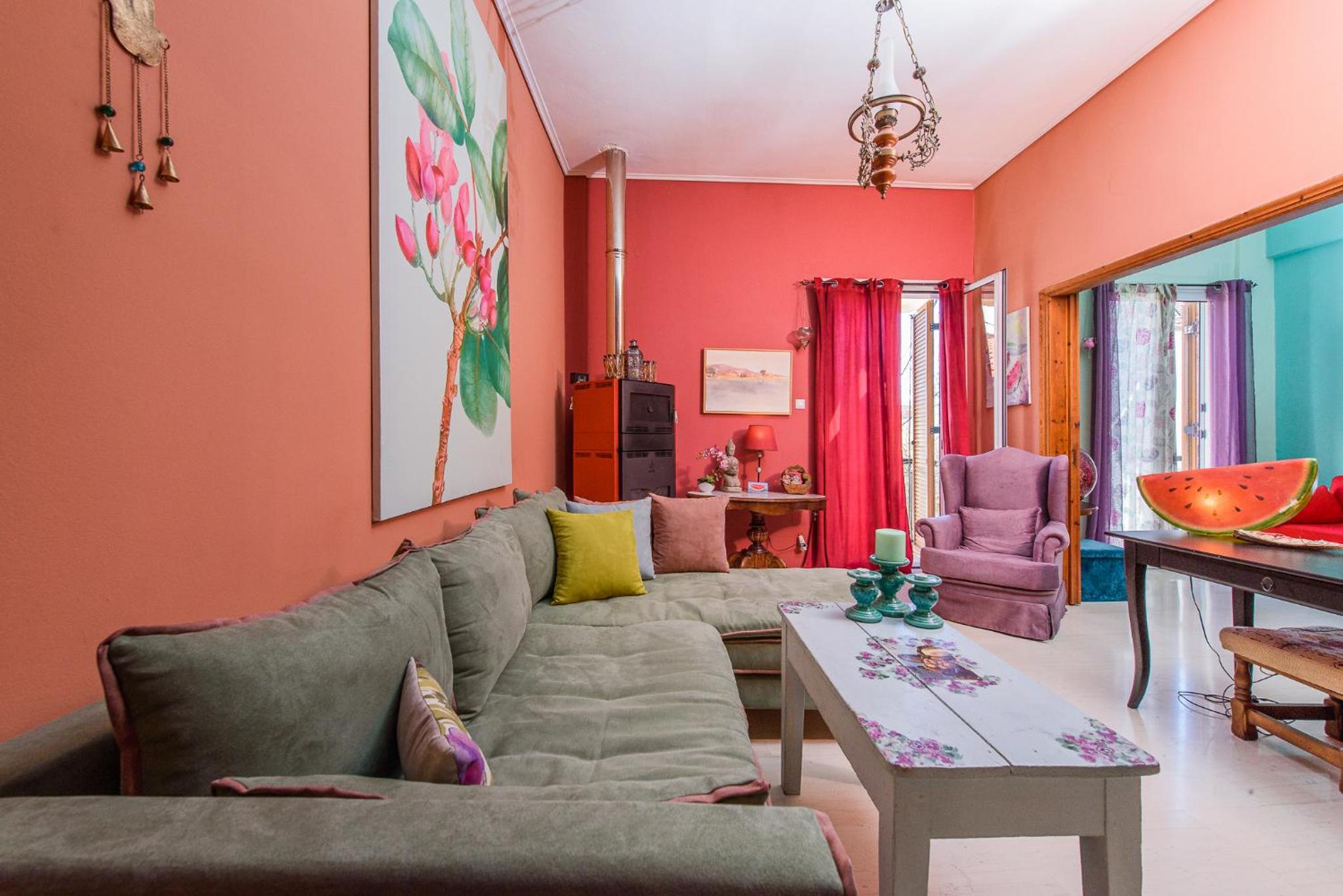 Aegina's Flowers house view 2