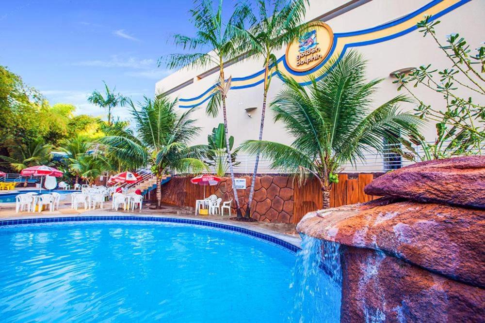 Ótimo apê 2 quartos com piscina 24hs em Caldas Novas