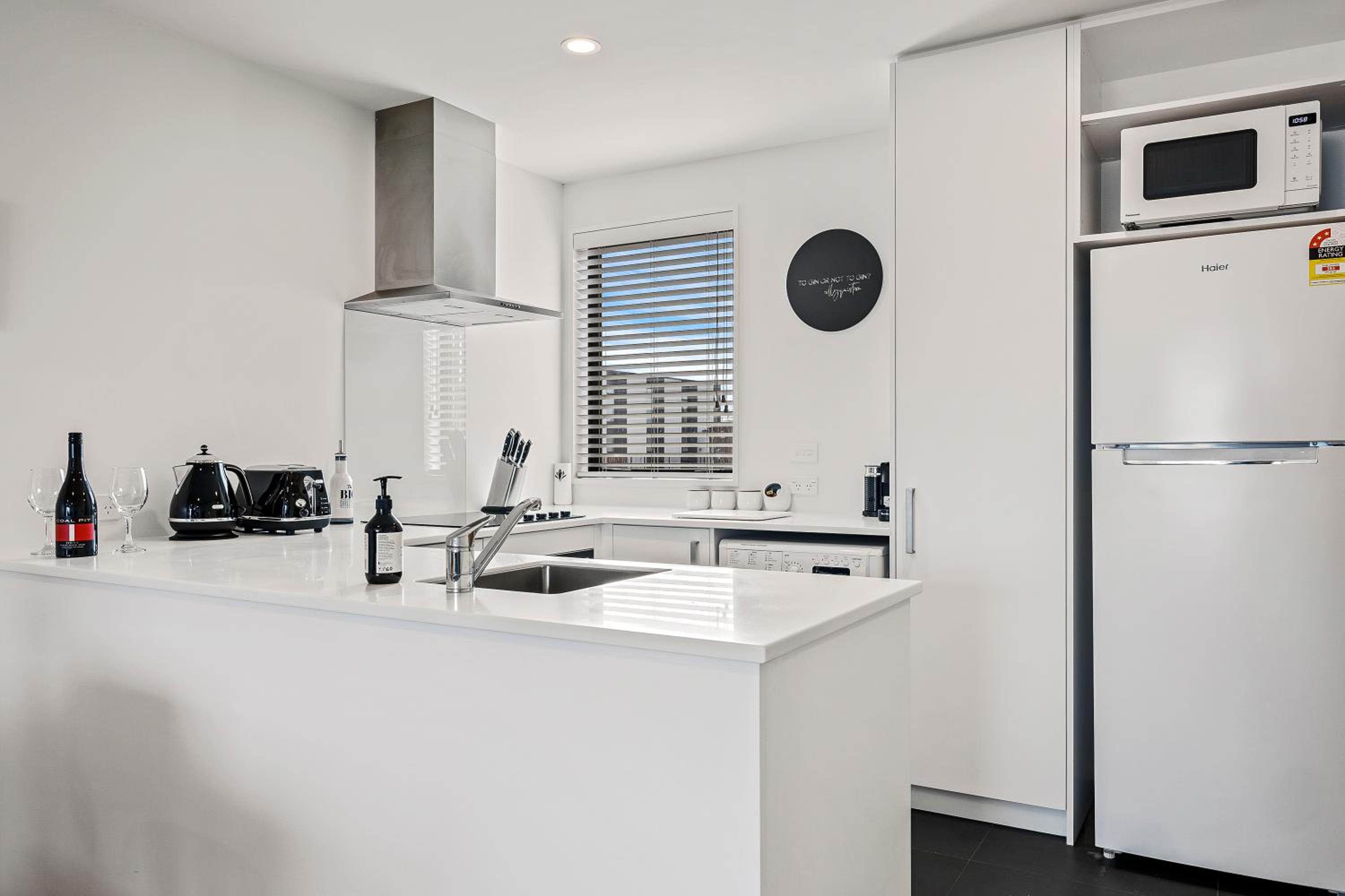 Central City 2BR Apartment Balcony & Parking view 3
