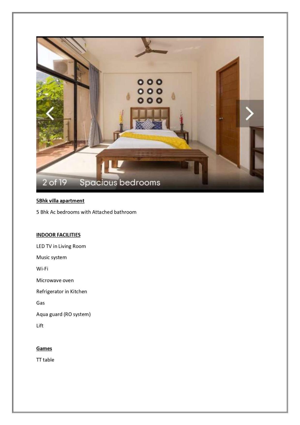 hotel room