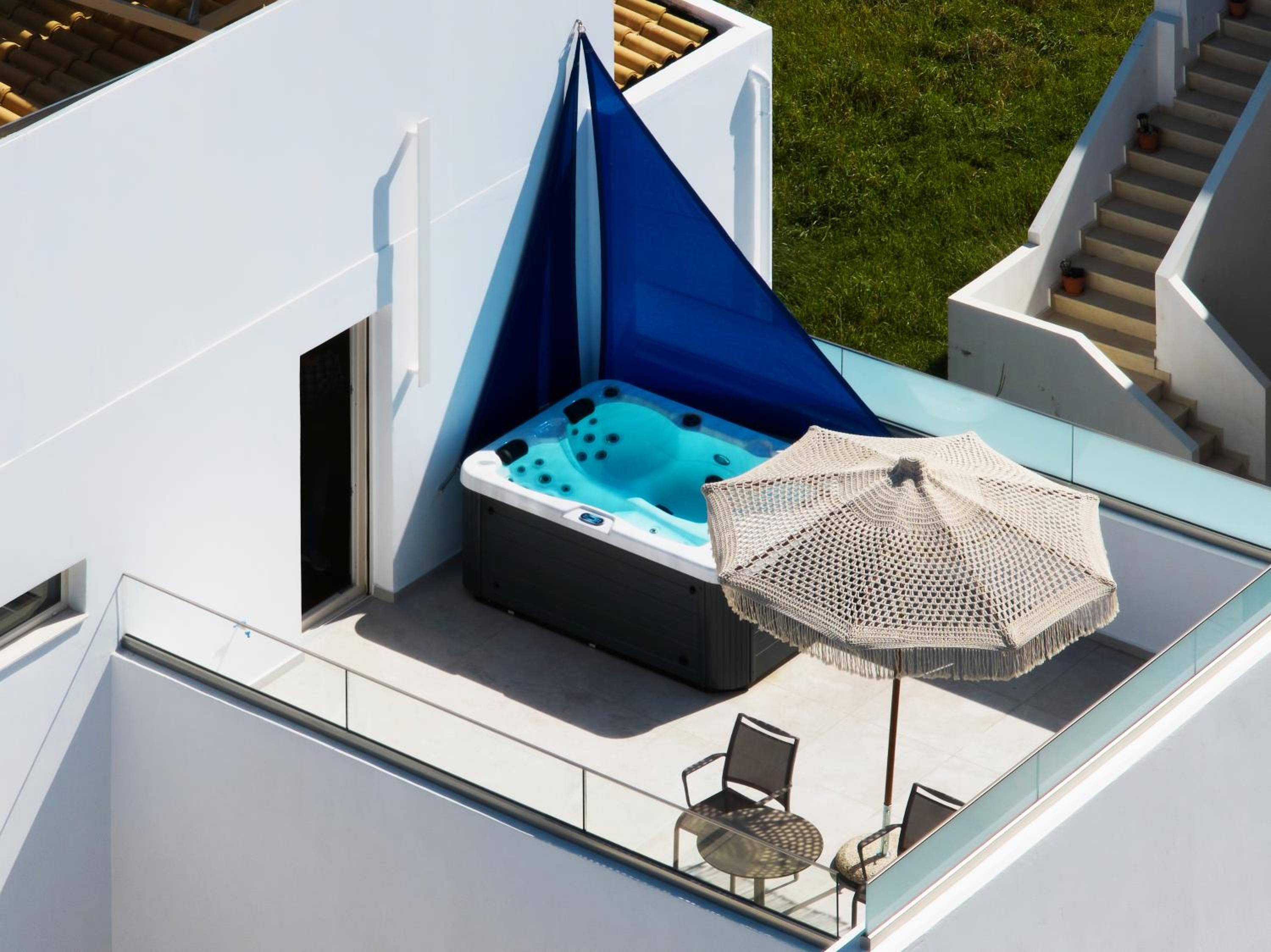 Rodo Seafront Villa with Heated private pool and jacuzzis by Volta Suites and Villas
