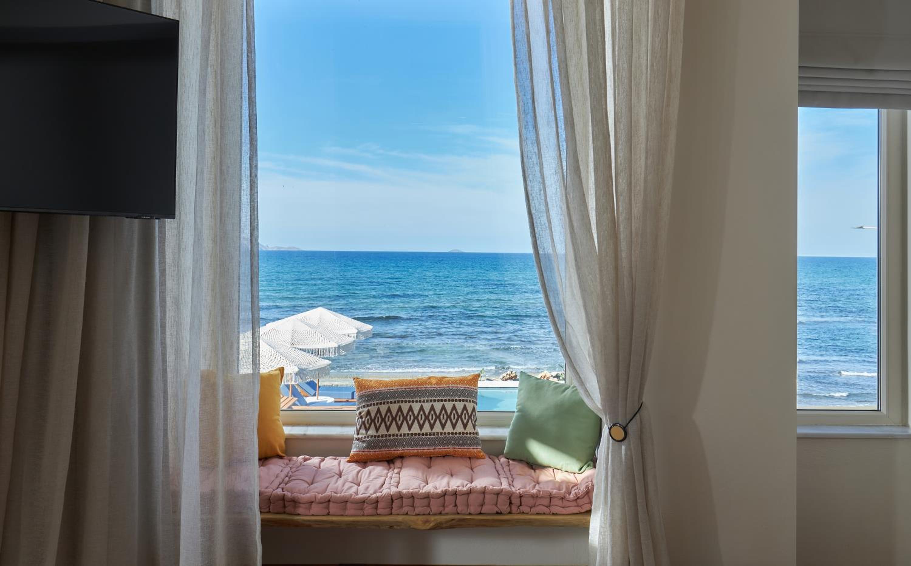 Rodo Seafront Villa with Heated private pool and jacuzzis by Volta Suites and Villas