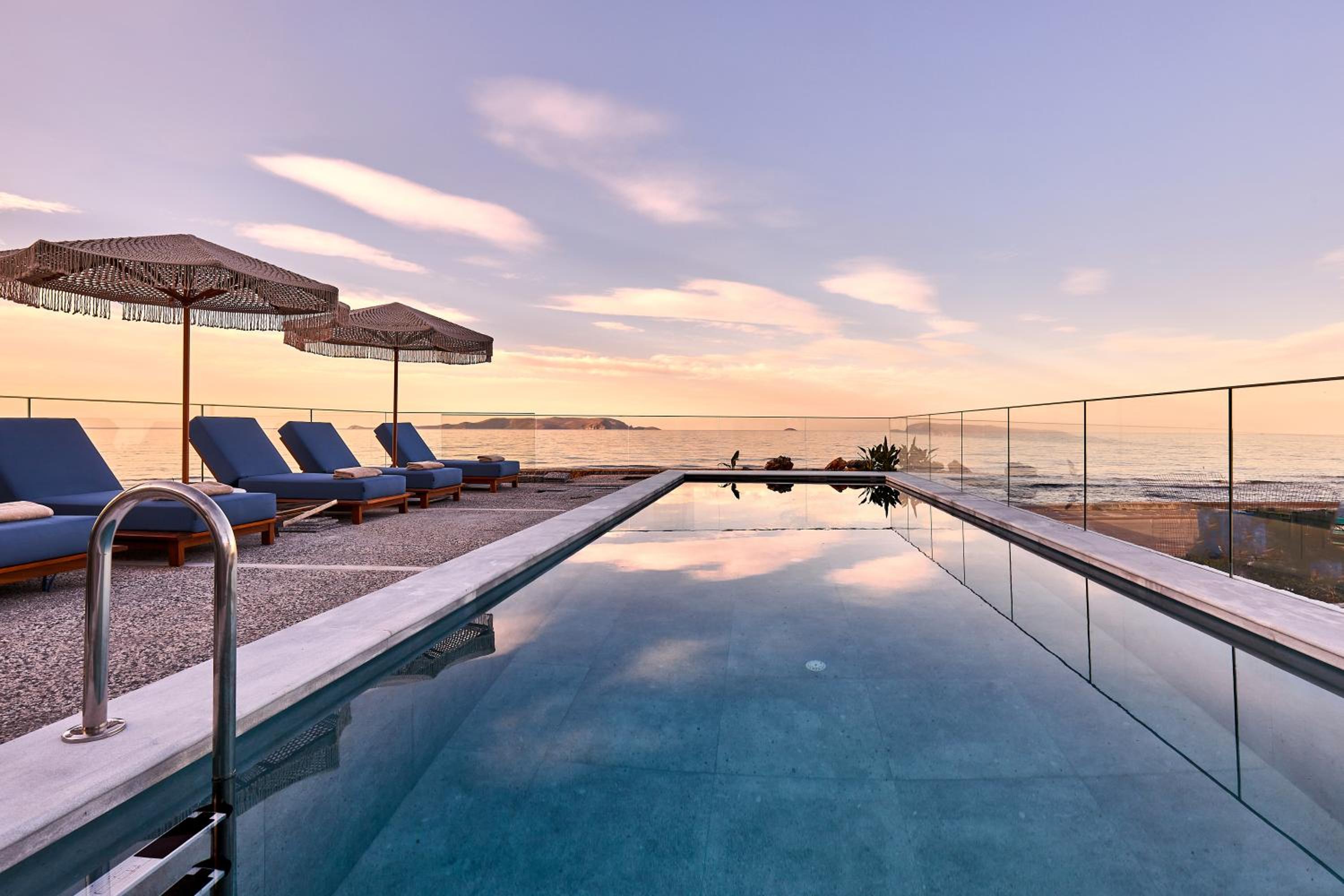 Rodo Seafront Villa with Heated private pool and jacuzzis by Volta Suites and Villas