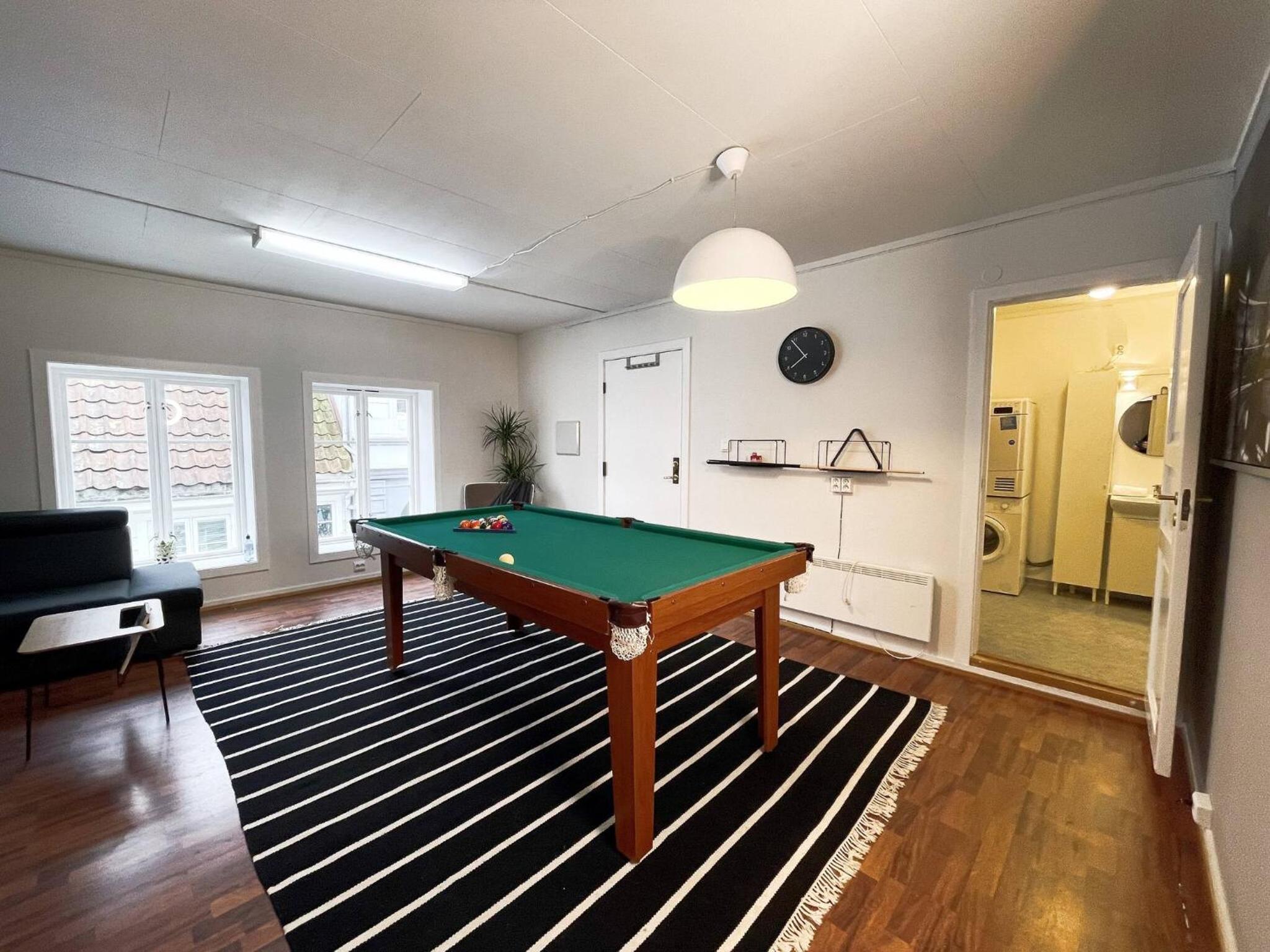 Stavanger Bnb billiard Sauna view 4