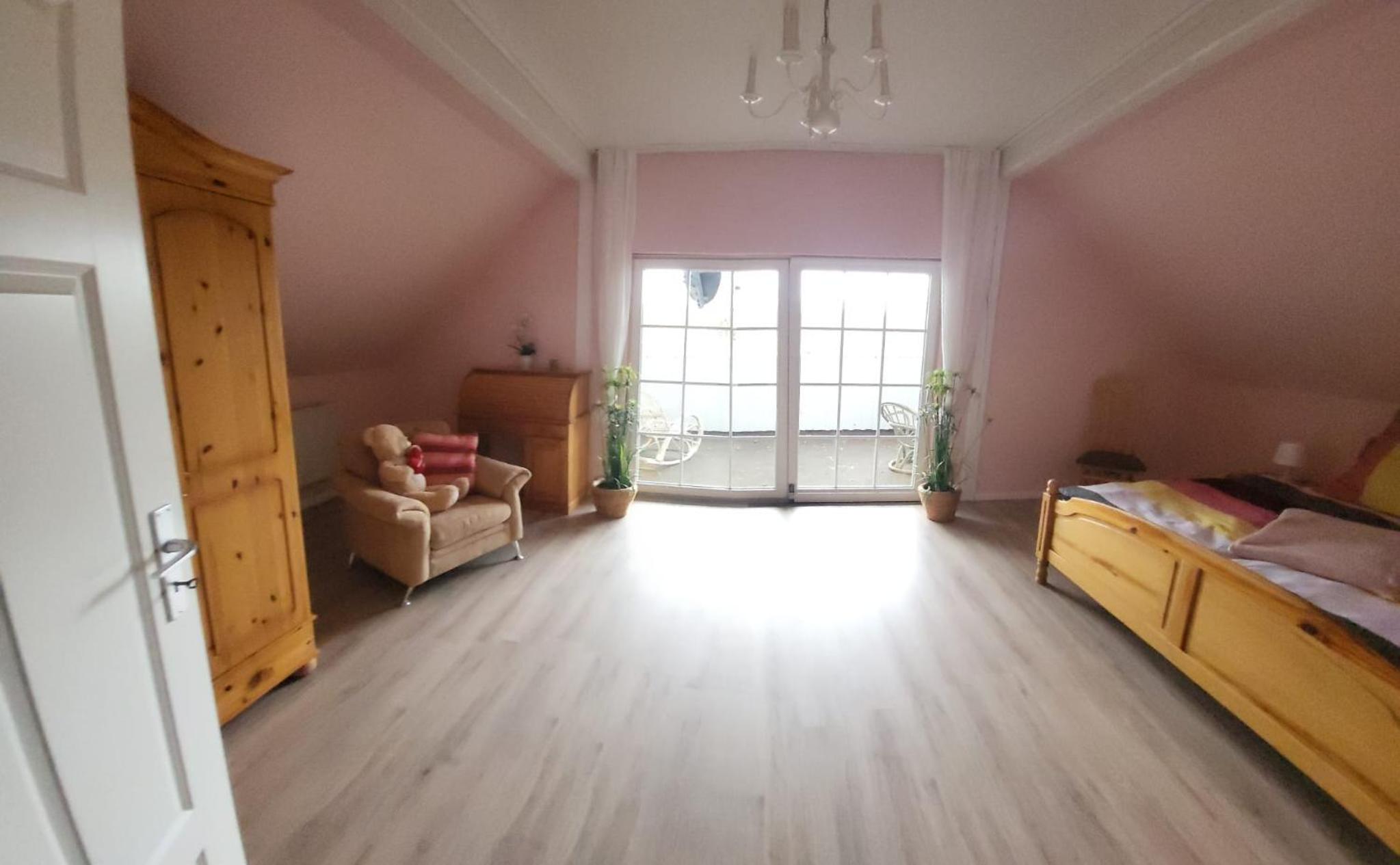 Urlaub im blauen Haus