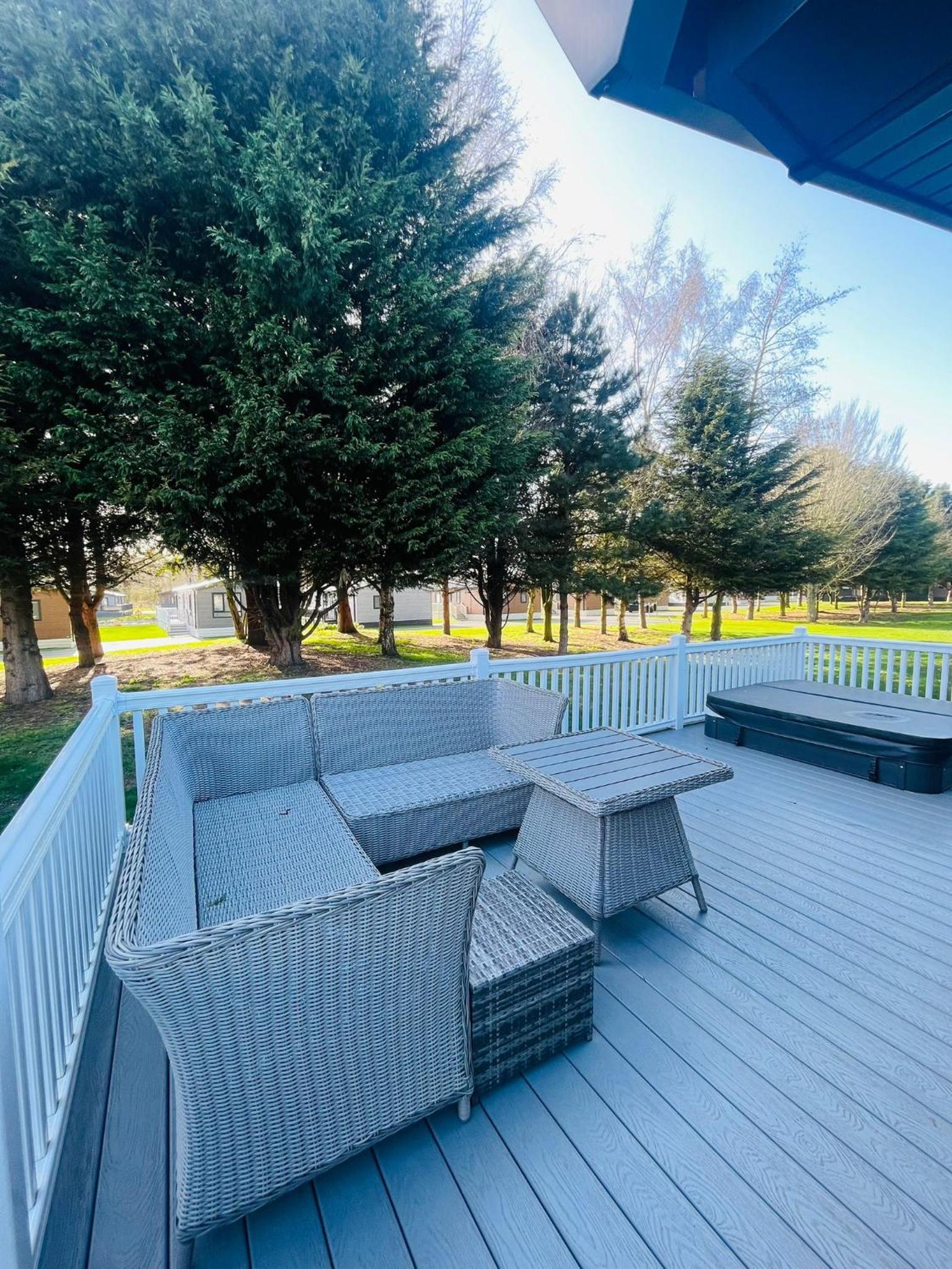 Peace Lodge with Hot Tub view 5