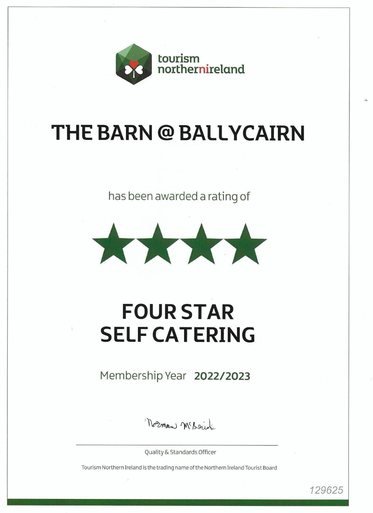The Barn at BallyCairn view 2