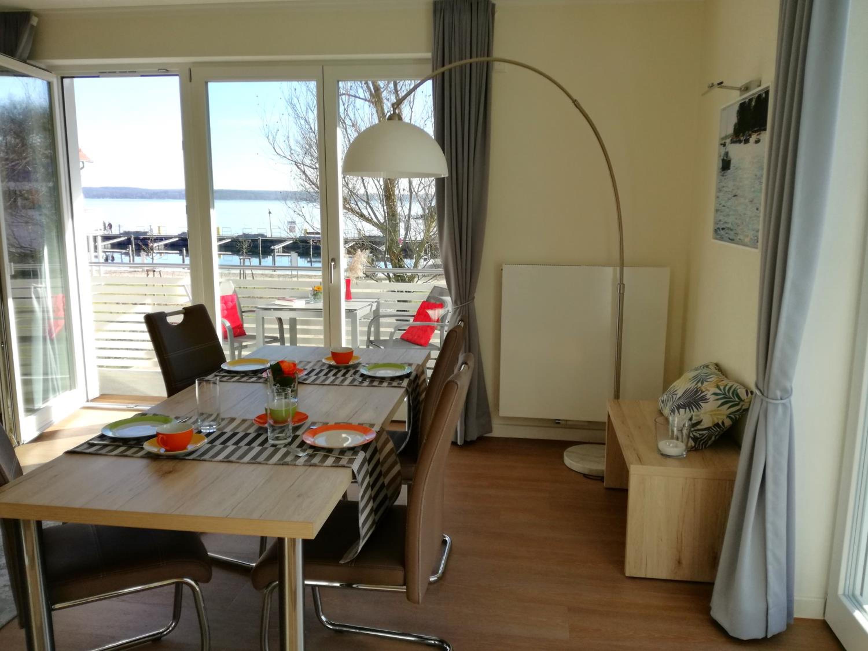 Ferienwohnung Maisonette Abendrot am Plauer See