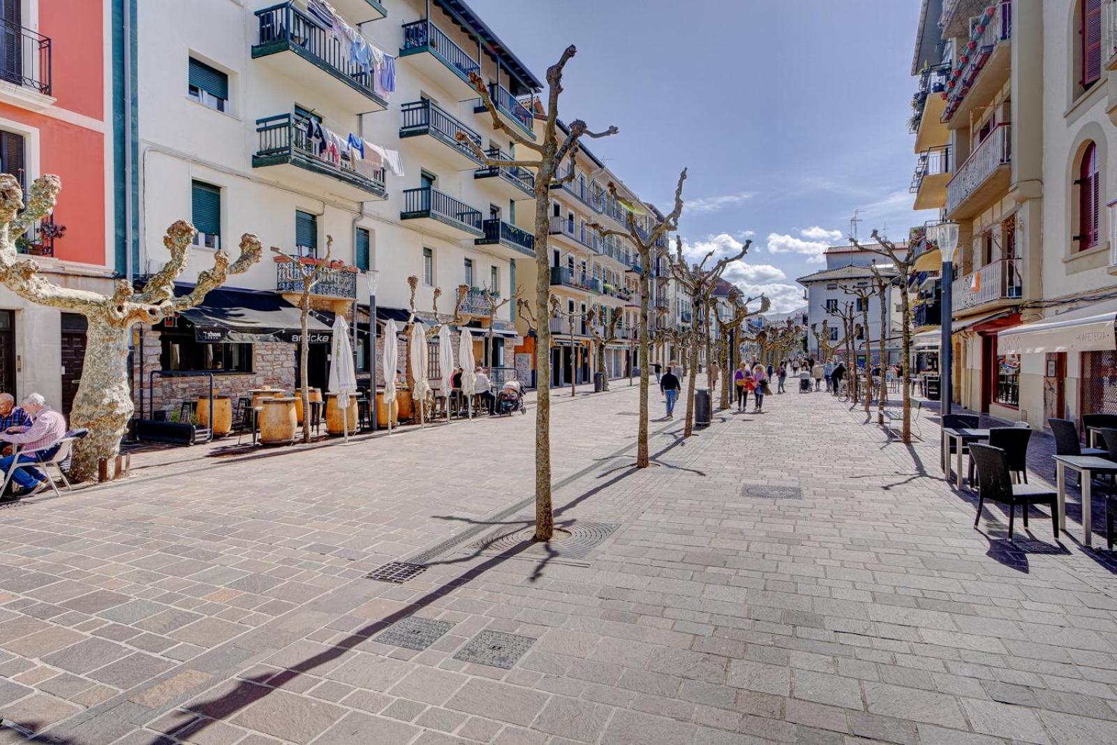 Luminoso apartamento en Hondarribia con Terraza, Centro, 3HB