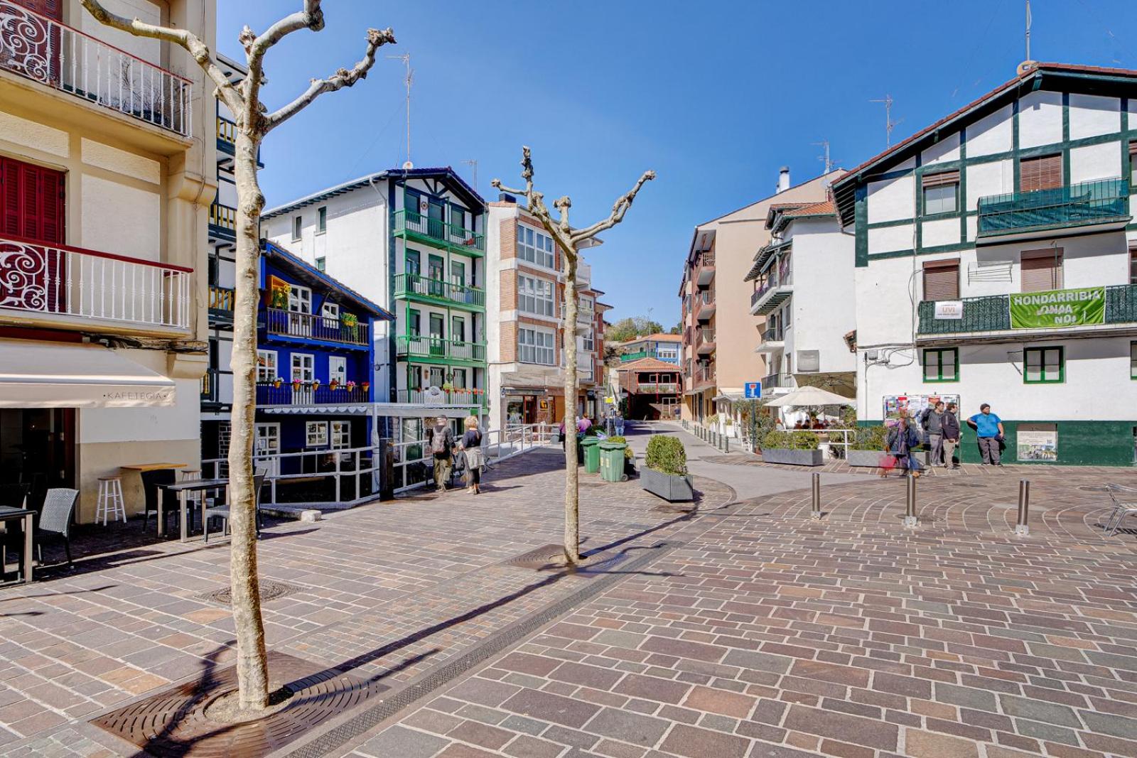 Luminoso apartamento en Hondarribia con Terraza, Centro, 3HB
