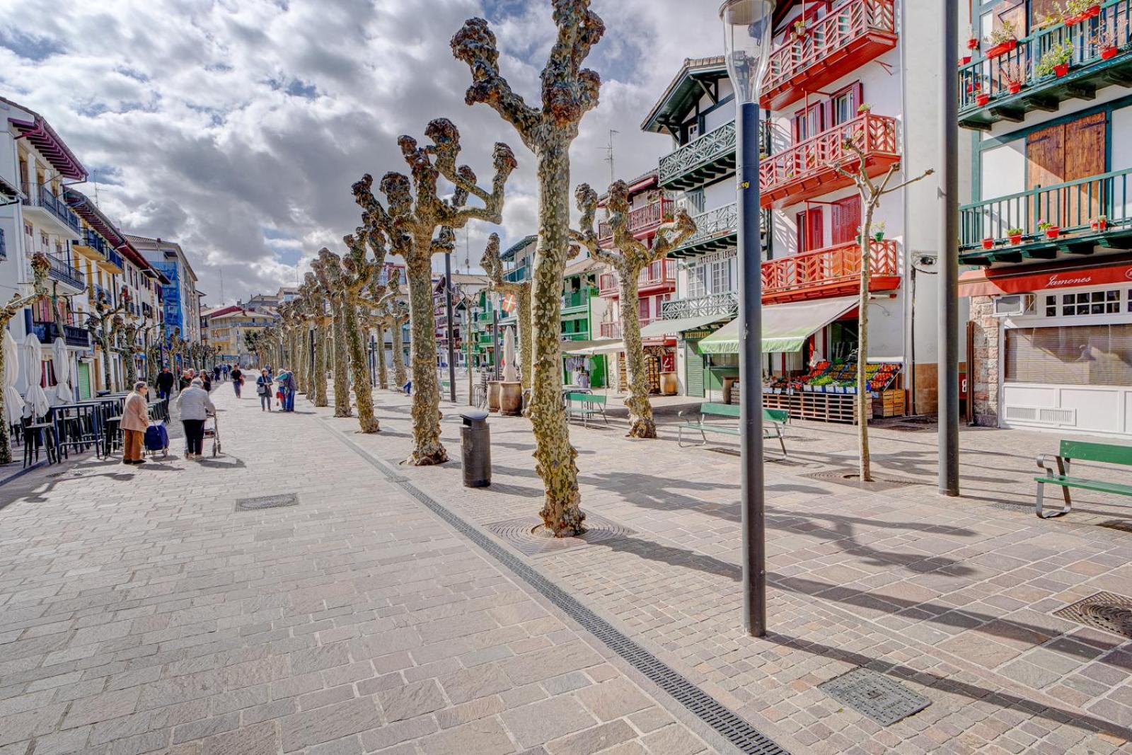 Luminoso apartamento en Hondarribia con Terraza, Centro, 3HB