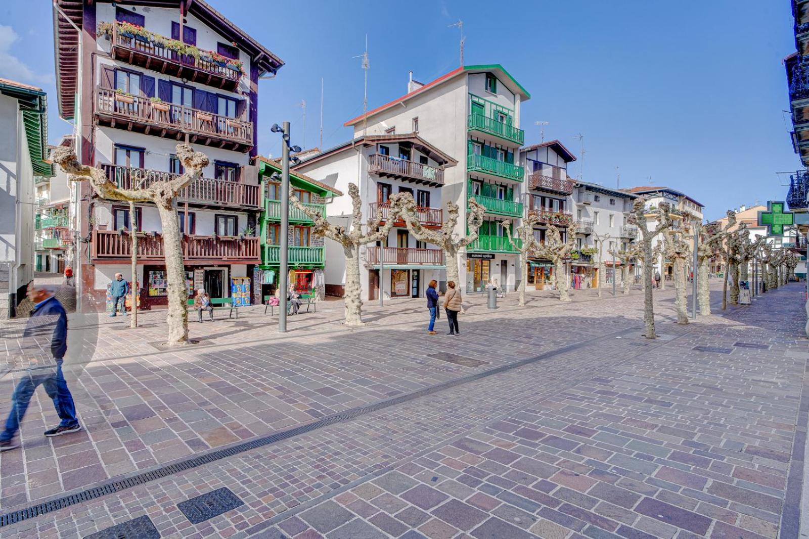 Luminoso apartamento en Hondarribia con Terraza, Centro, 3HB