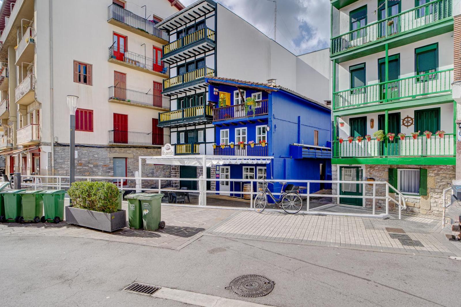 Luminoso apartamento en Hondarribia con Terraza, Centro, 3HB