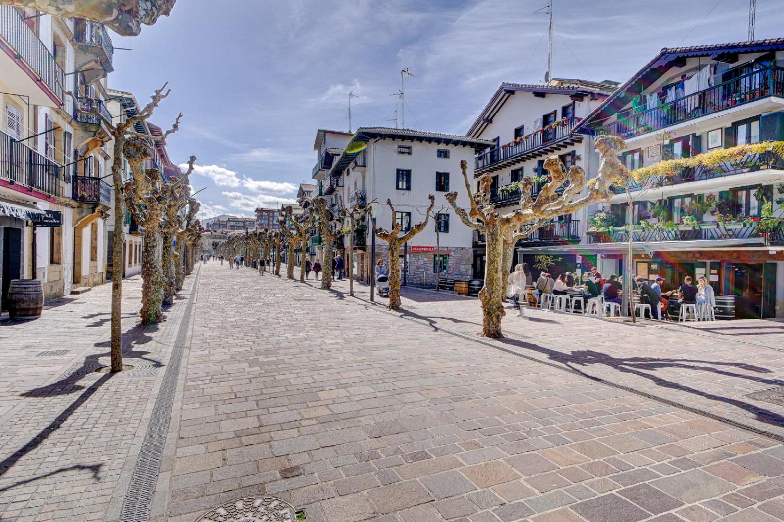 Luminoso apartamento en Hondarribia con Terraza, Centro, 3HB