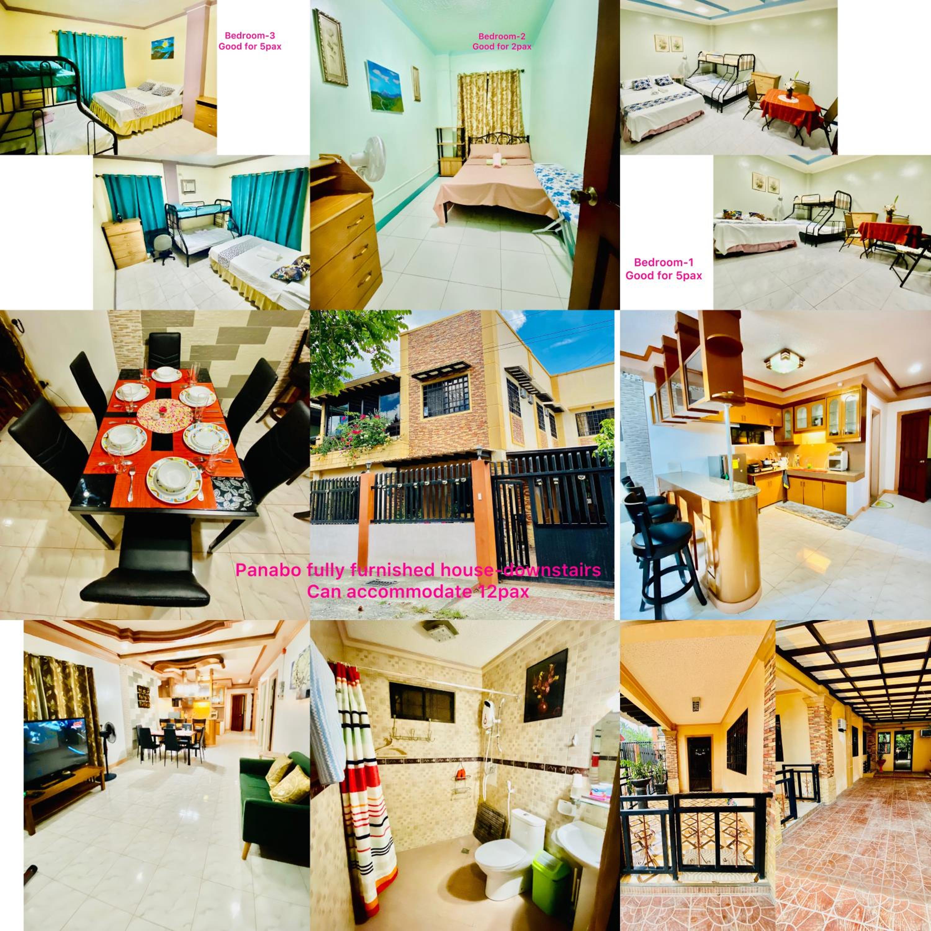 Len Staycation in Panabo 3BDR-2BR-Downstairs Wifi Netflix