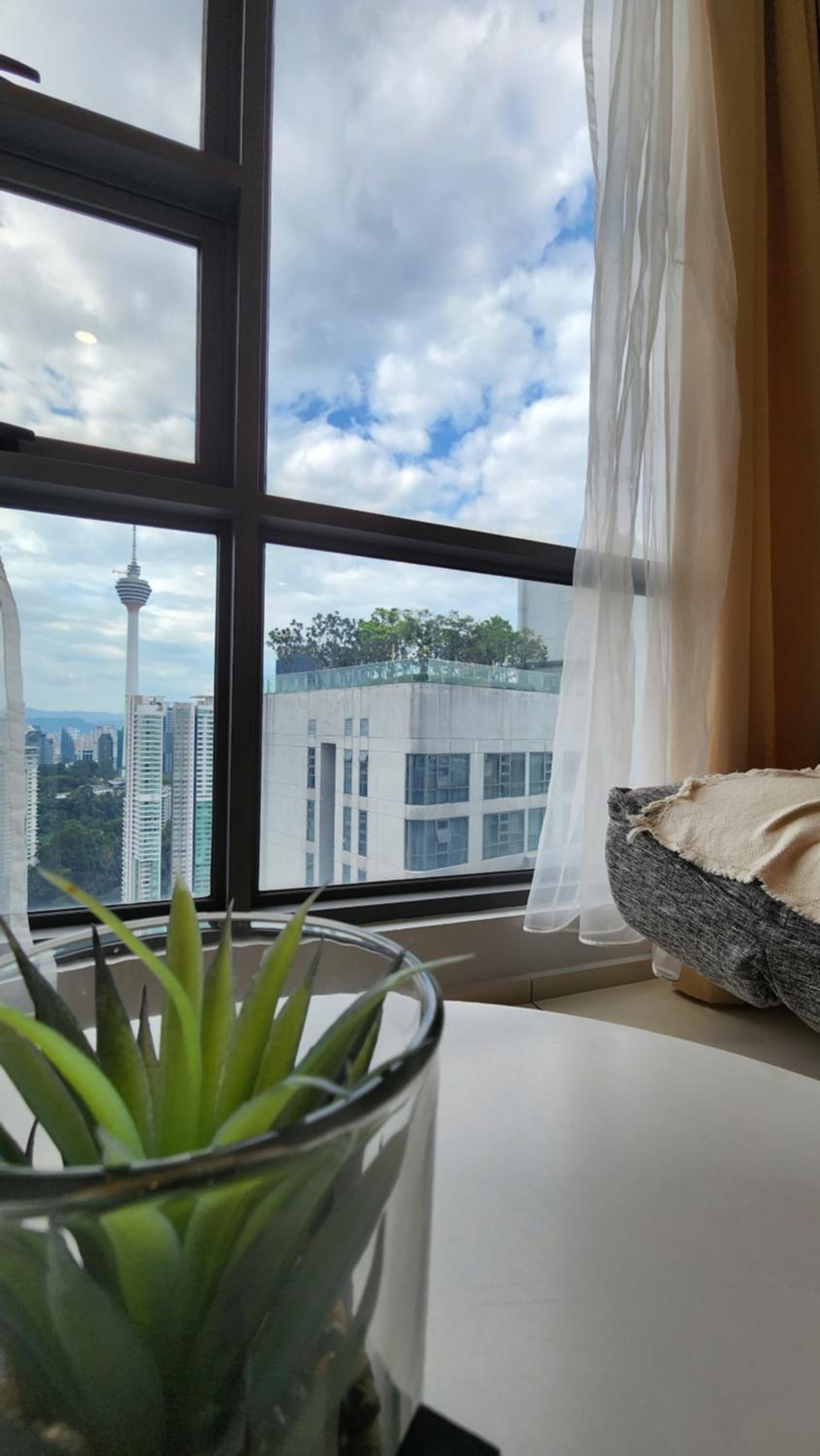 Skyline view in Bukit Bintang The Robertson 42f