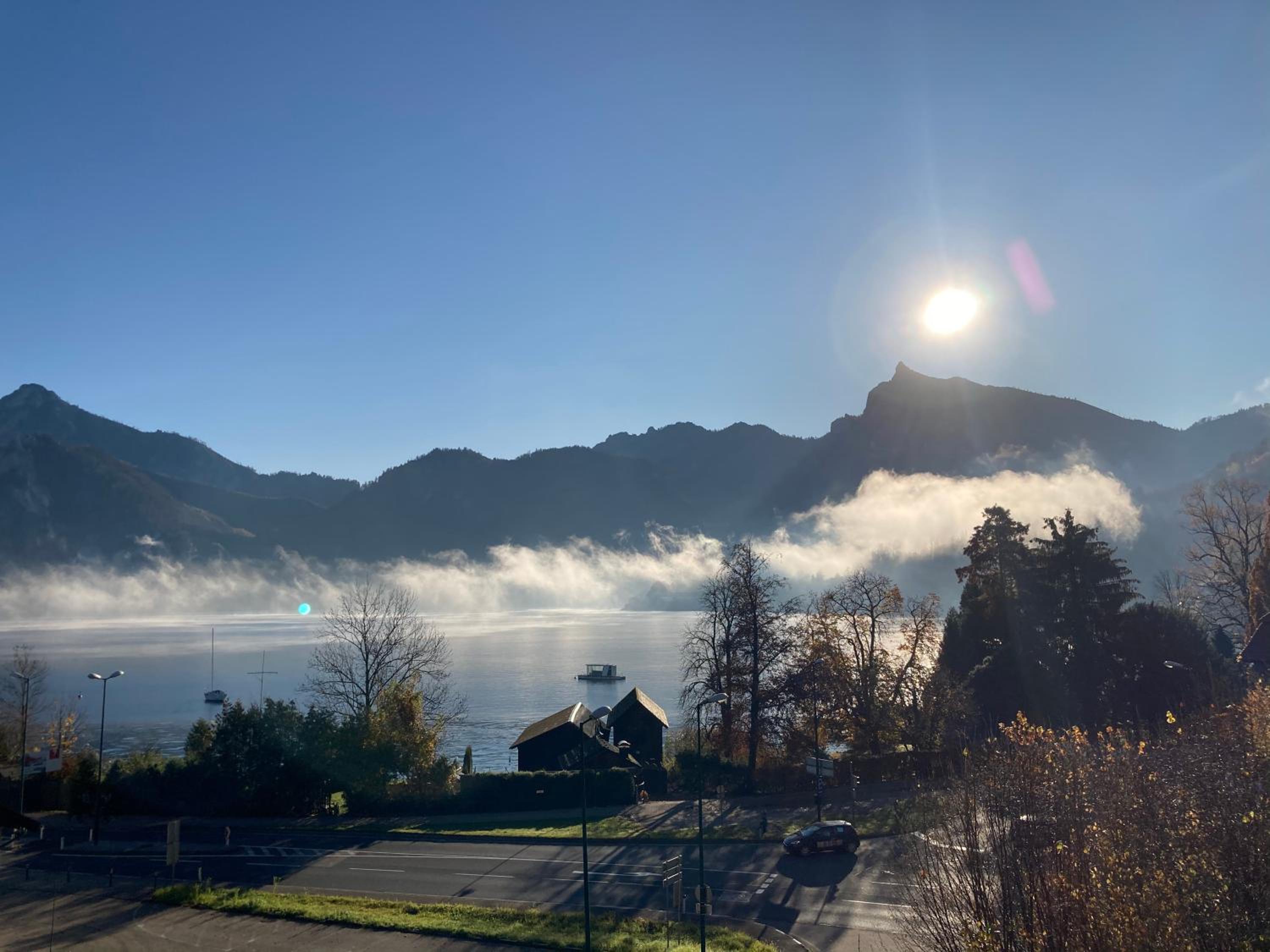 Ferienwohnung Traunkirchen mit Seeblick