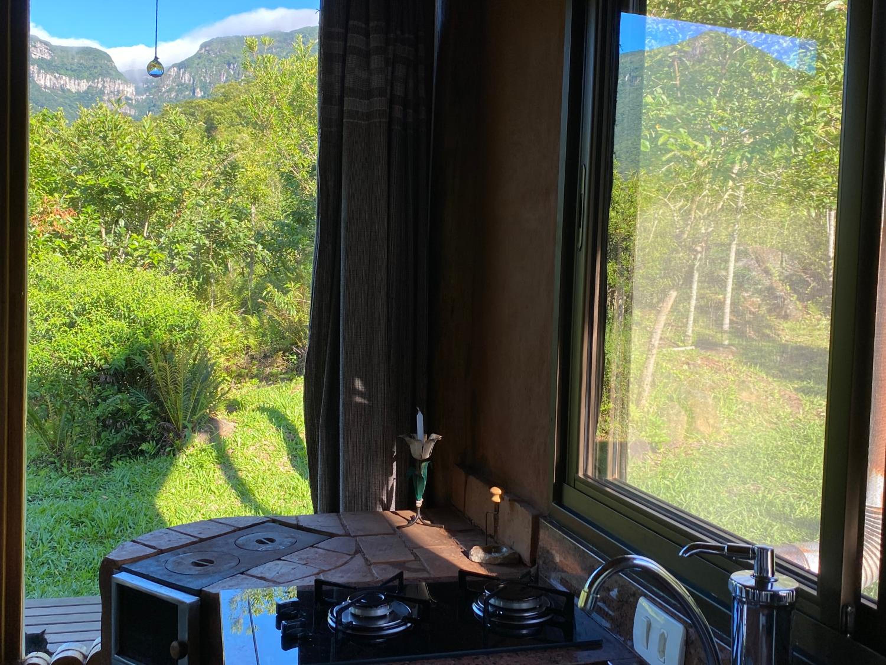 Cabana com vista para o canyon