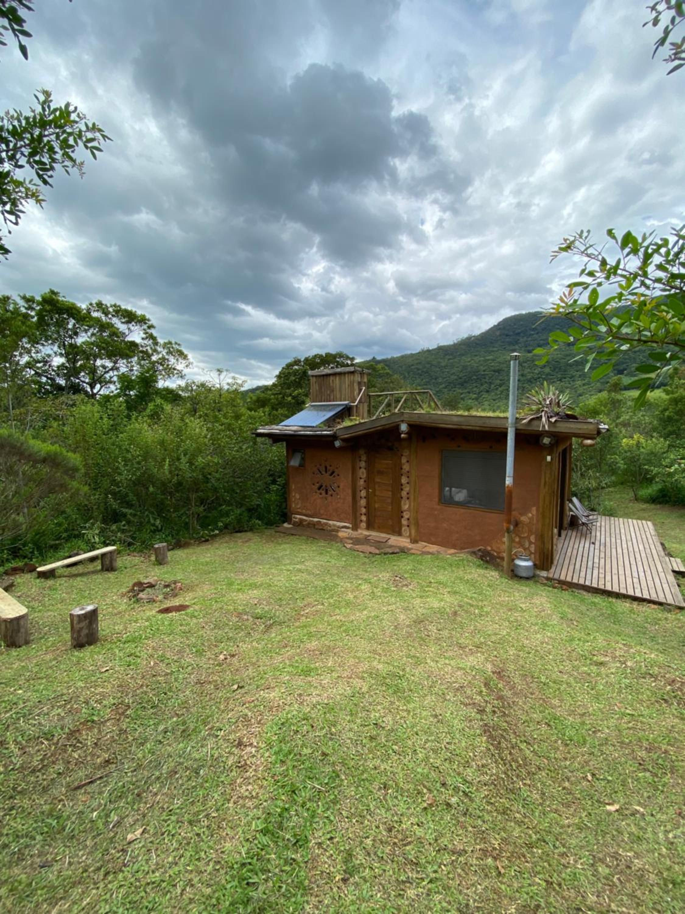 Cabana com vista para o canyon