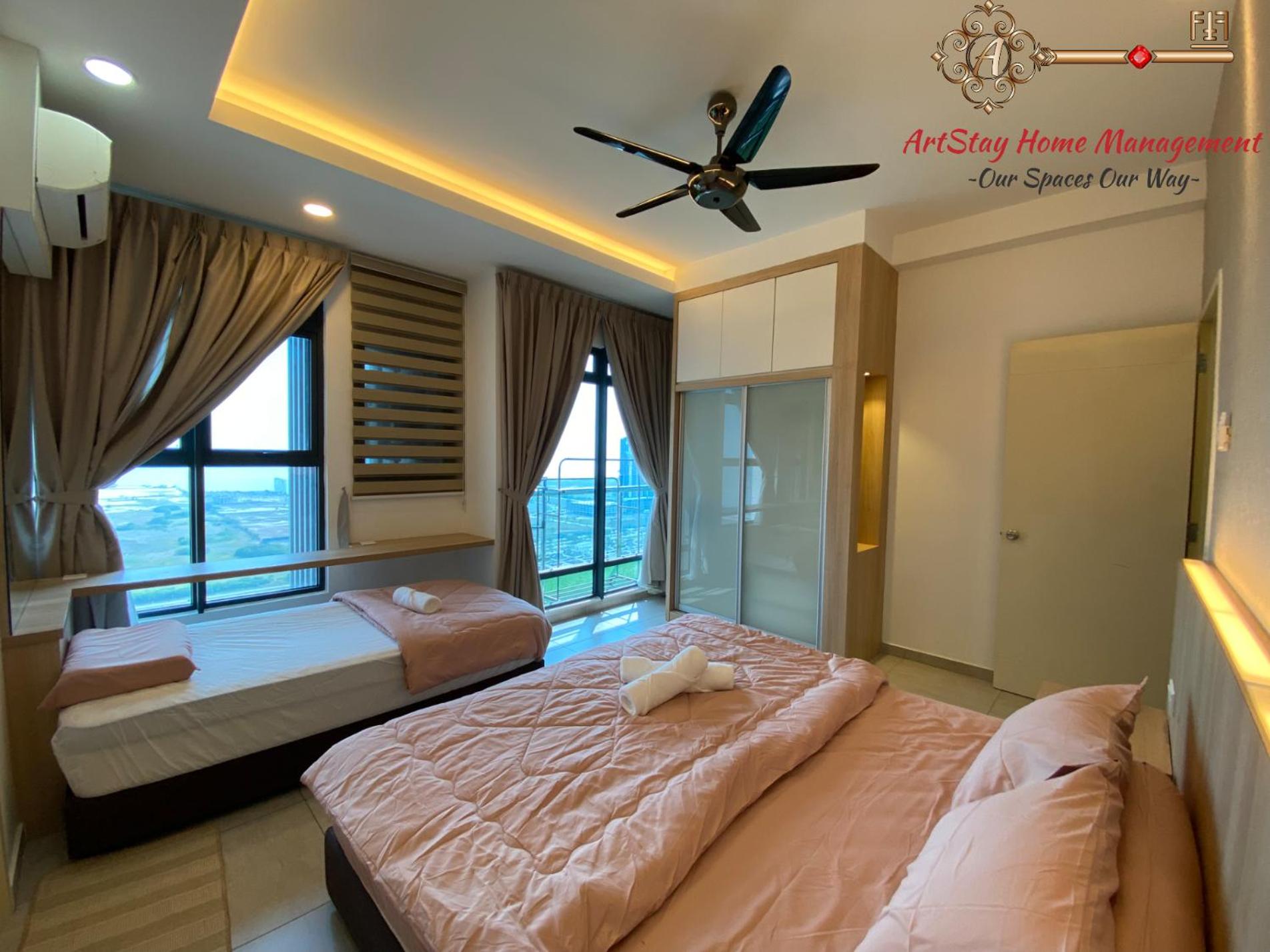 SEAVIEW I POOLVIEW Atlantis Residences Melaka 3Bedroom 5-11paxs