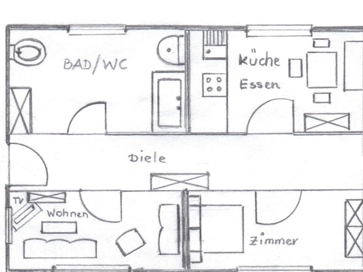 Apartment bei Anna