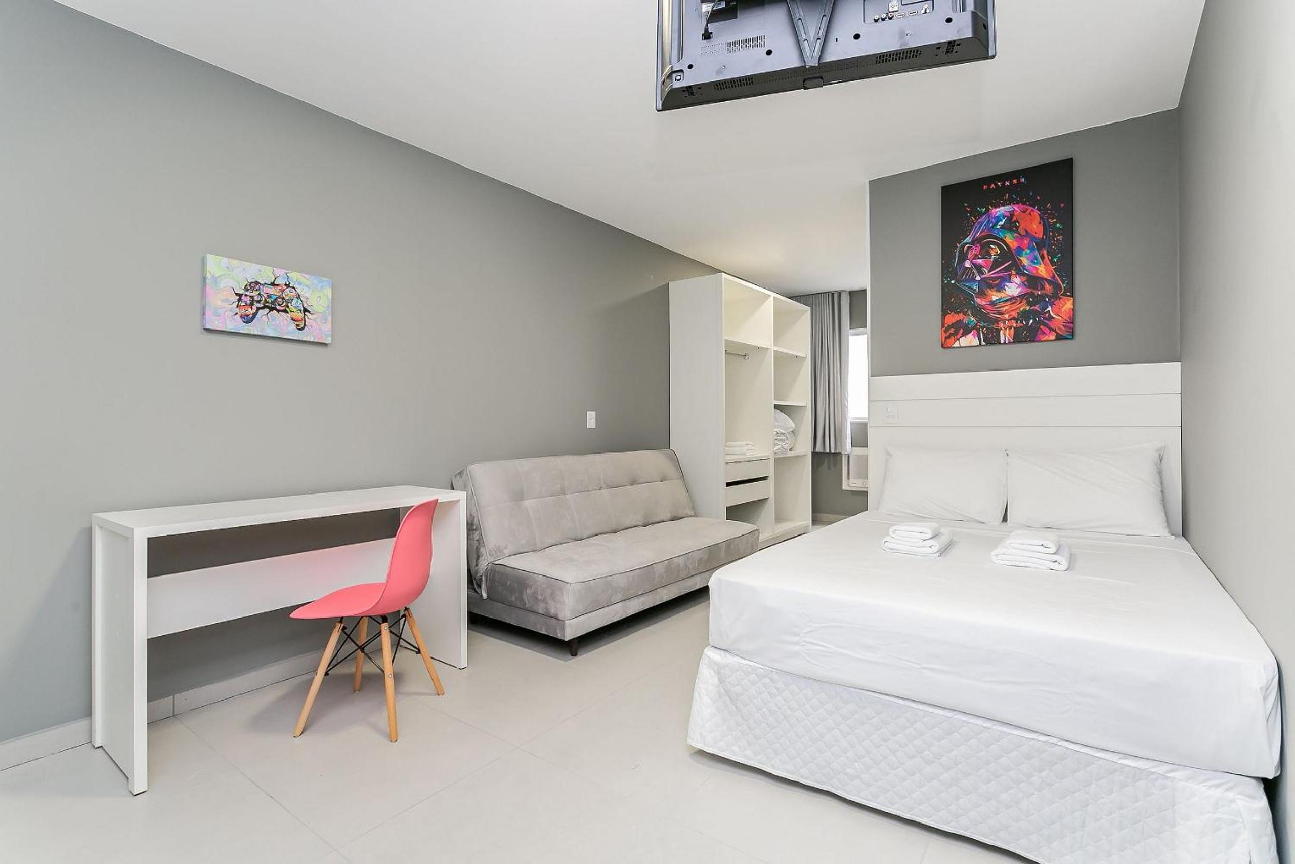 Studios novos próximos ao shopping Beira-mar #HKS