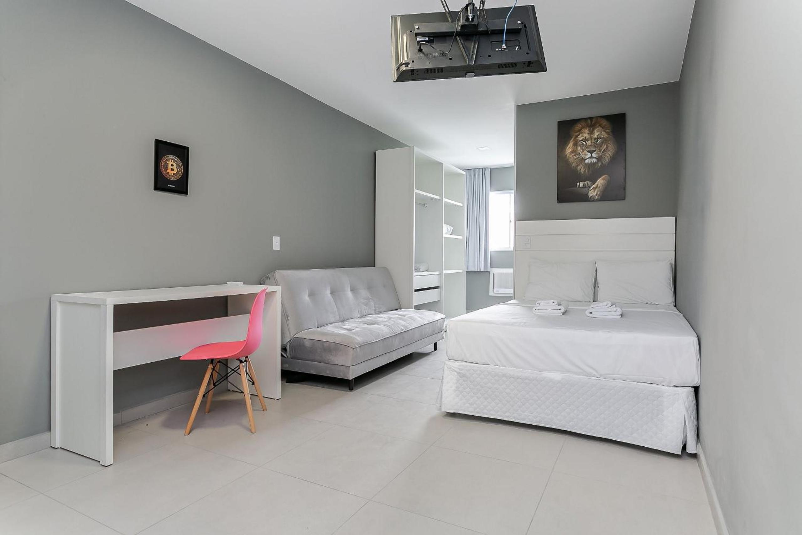 Studios novos próximos ao shopping Beira-mar #HKS
