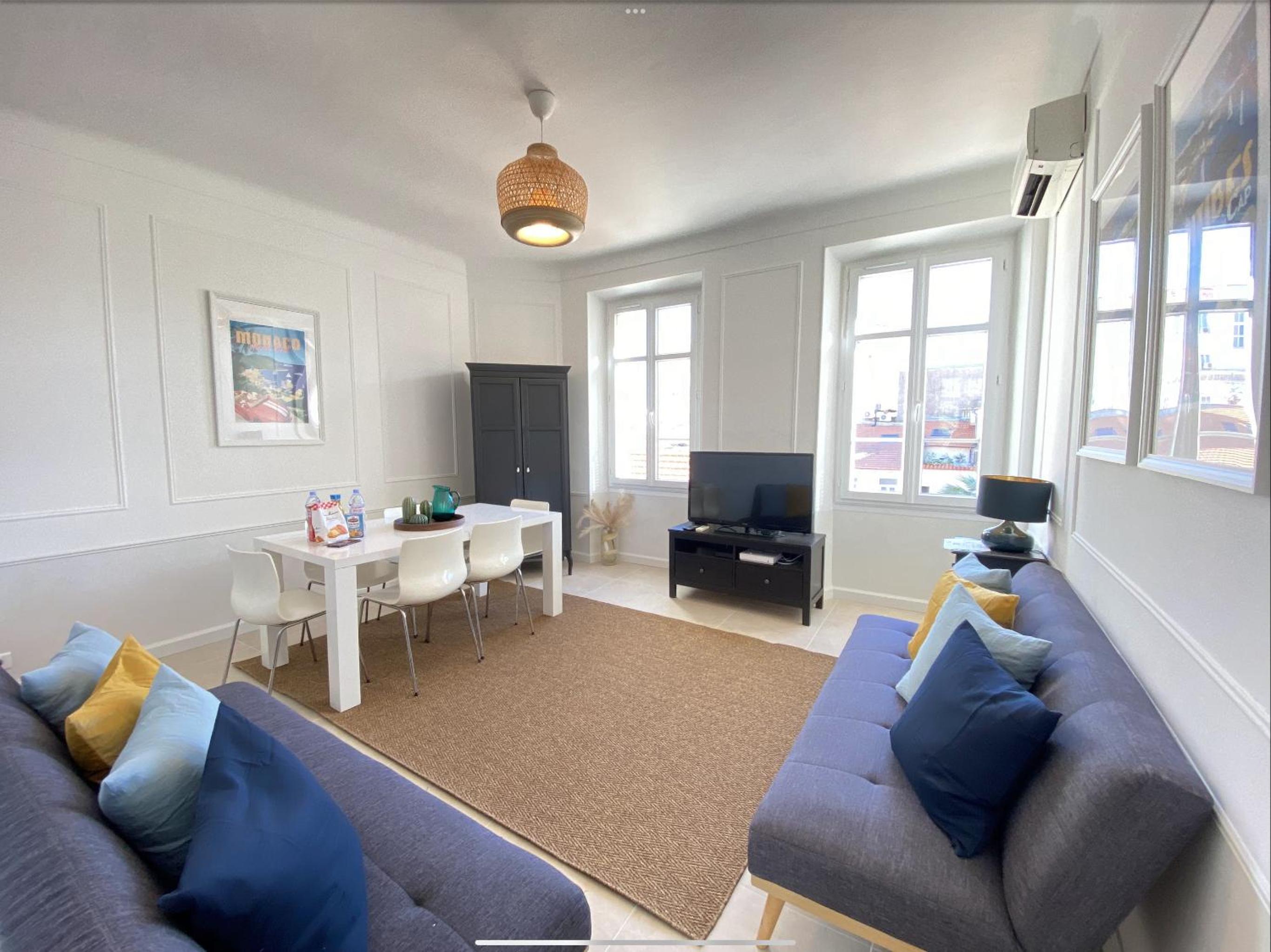 Nice 2 bedrooms Meynadier at 2 min Beach/Palais photo 1