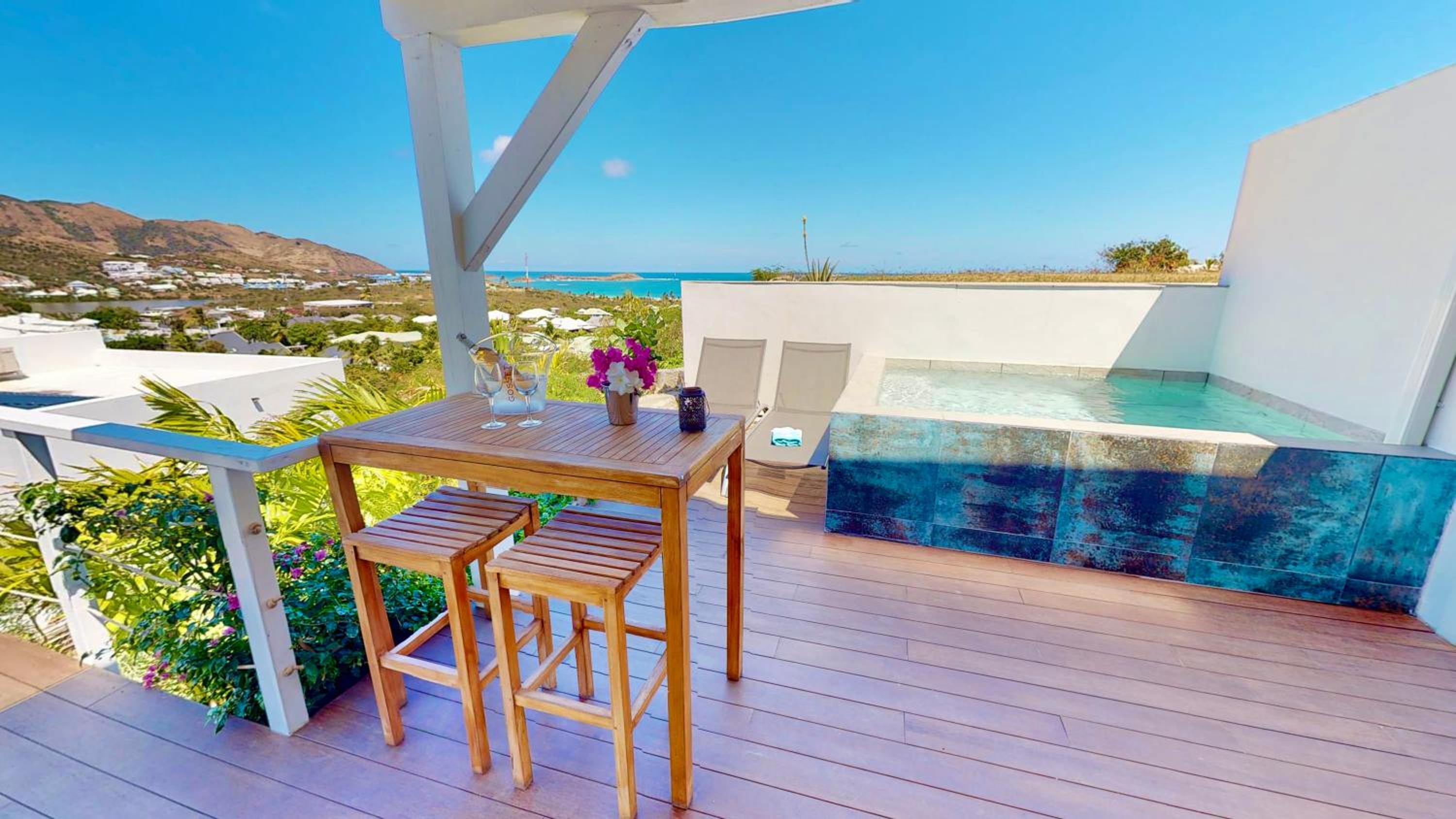 SUNSEEKER SXM - Luxury Guest House 4 stars - Amazing Sea View Pinel - Tintamarre view 5