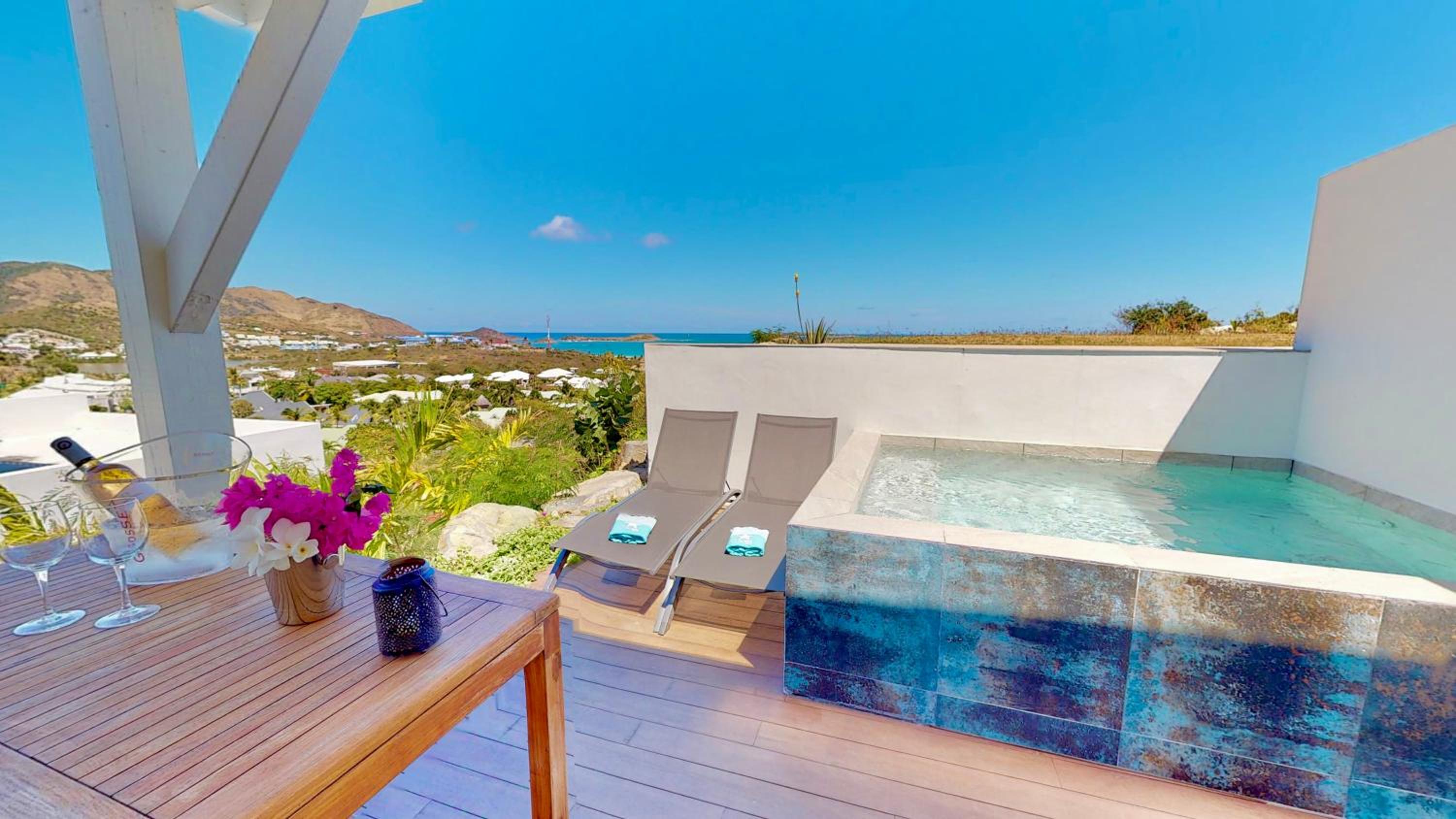 SUNSEEKER SXM - Luxury Guest House 4 stars - Amazing Sea View Pinel - Tintamarre view 3