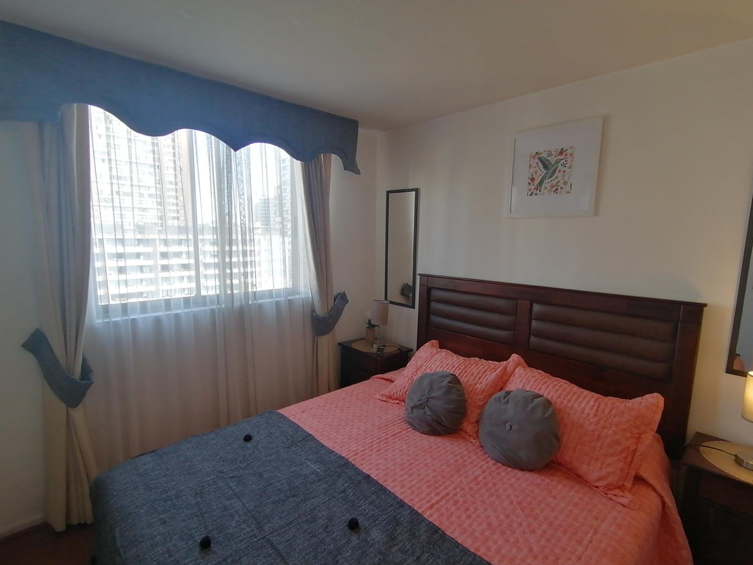 Espectacular departamento en Santiago, con aire Acondicionado y parking
