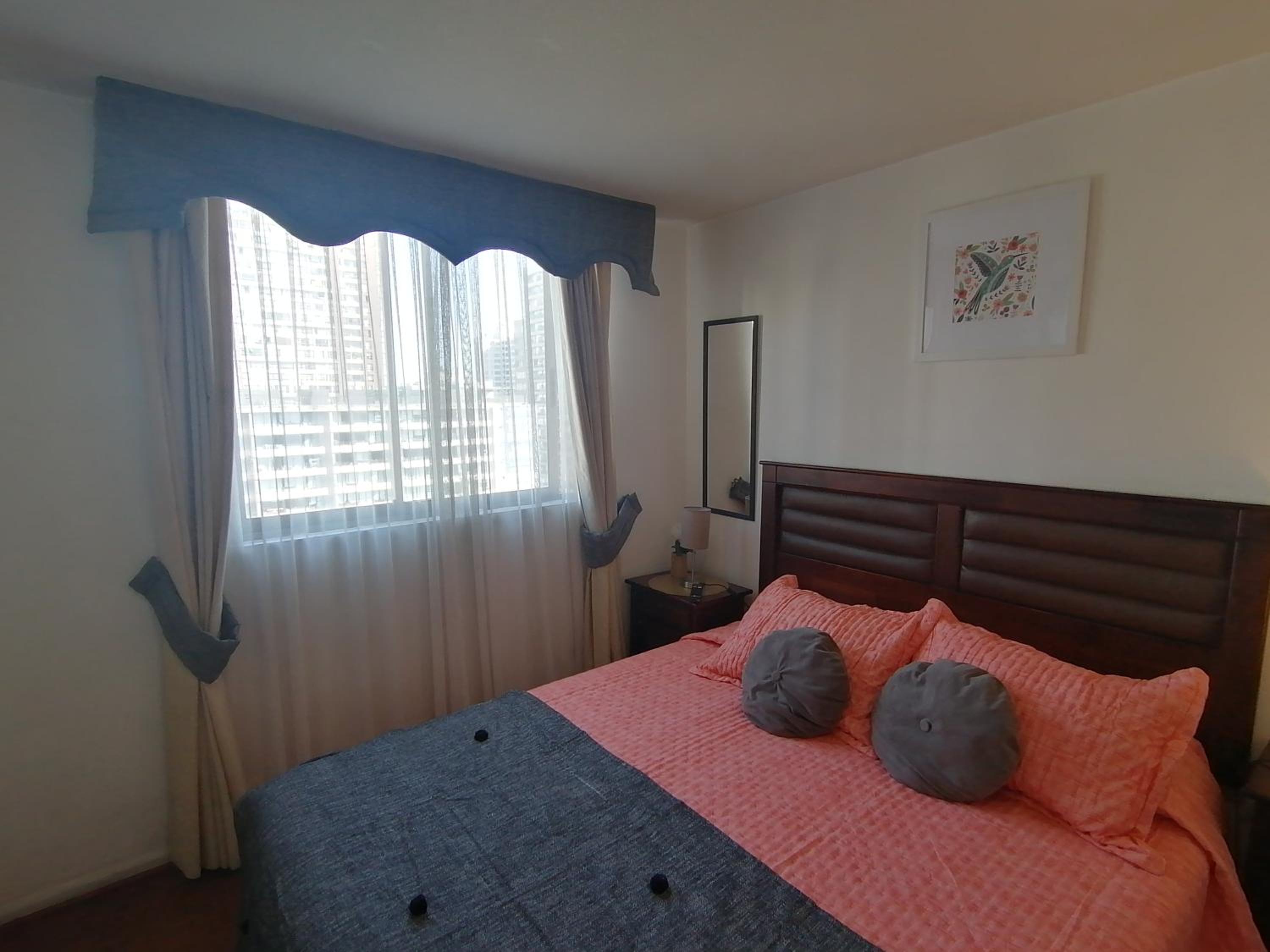 Espectacular departamento en Santiago, con aire Acondicionado y parking