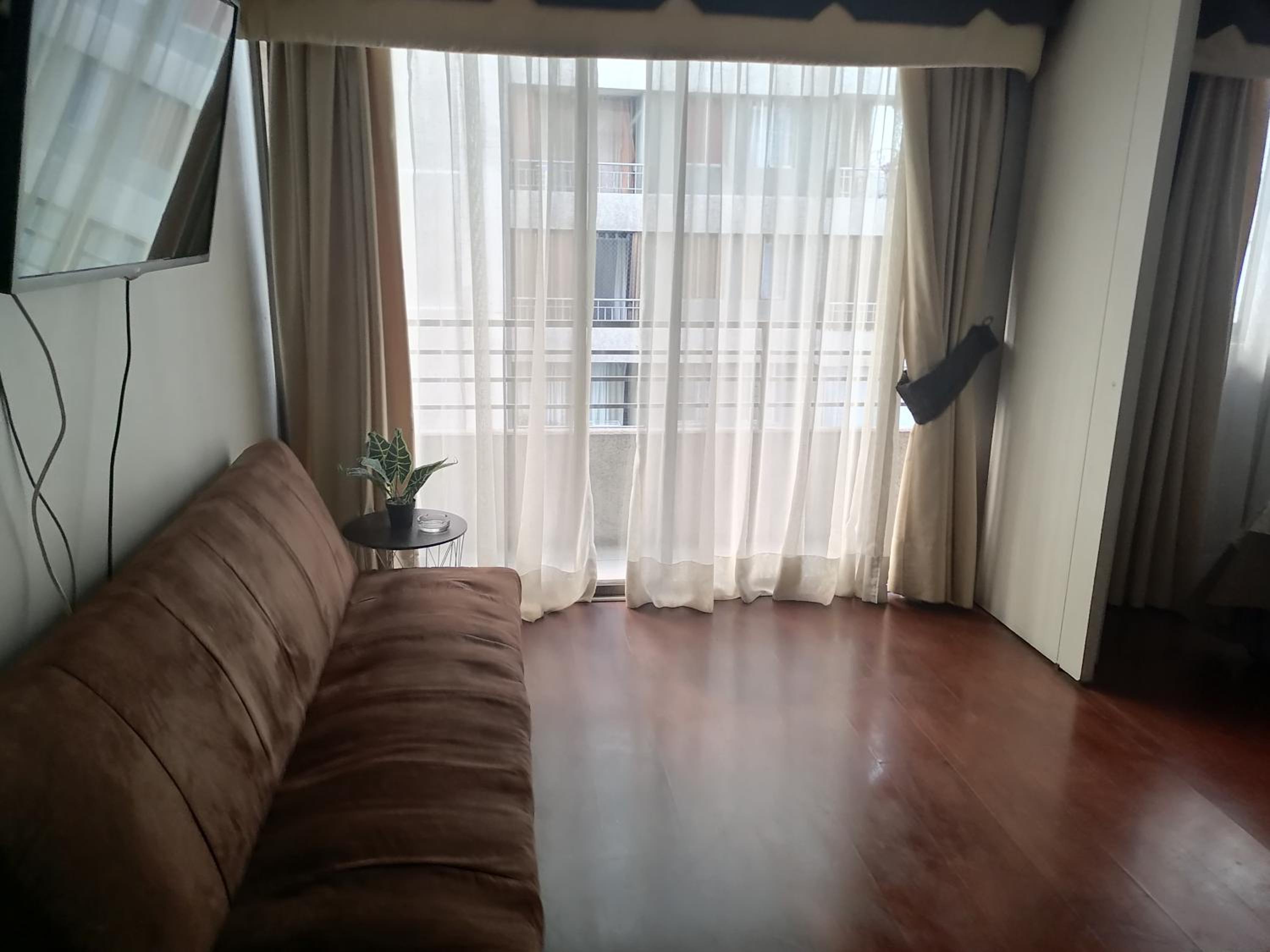 Espectacular departamento en Santiago, con aire Acondicionado y parking