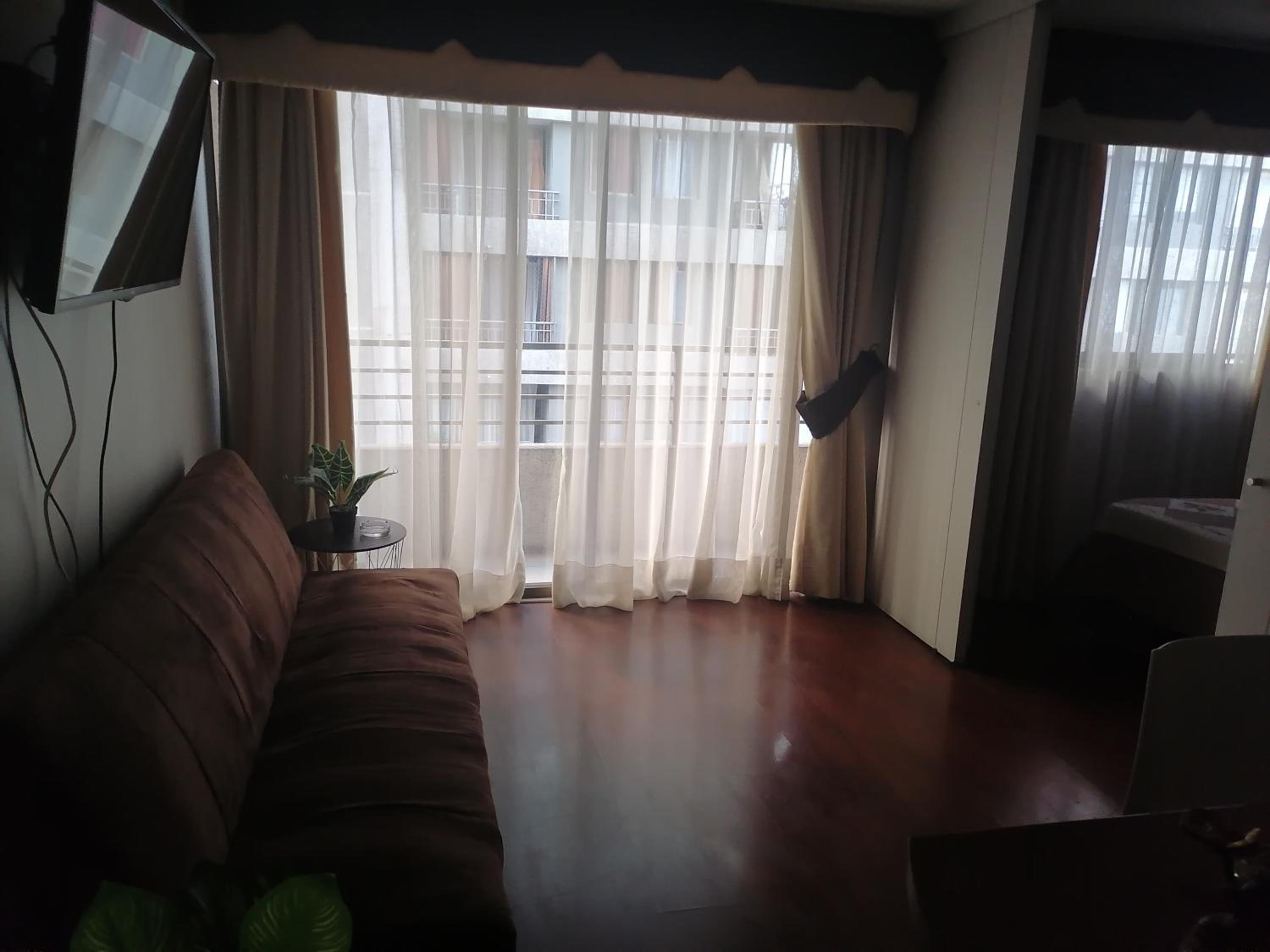 Espectacular departamento en Santiago, con aire Acondicionado y parking