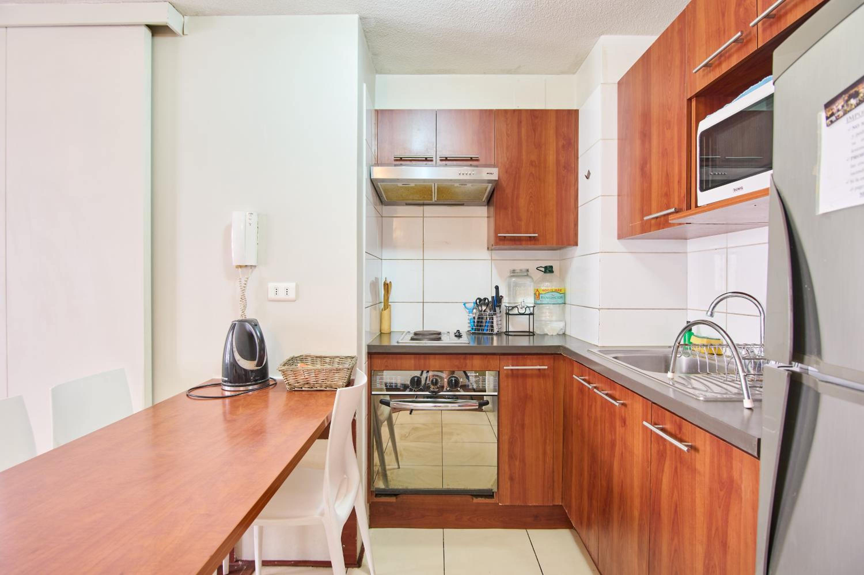 Espectacular departamento en Santiago, con aire Acondicionado y parking