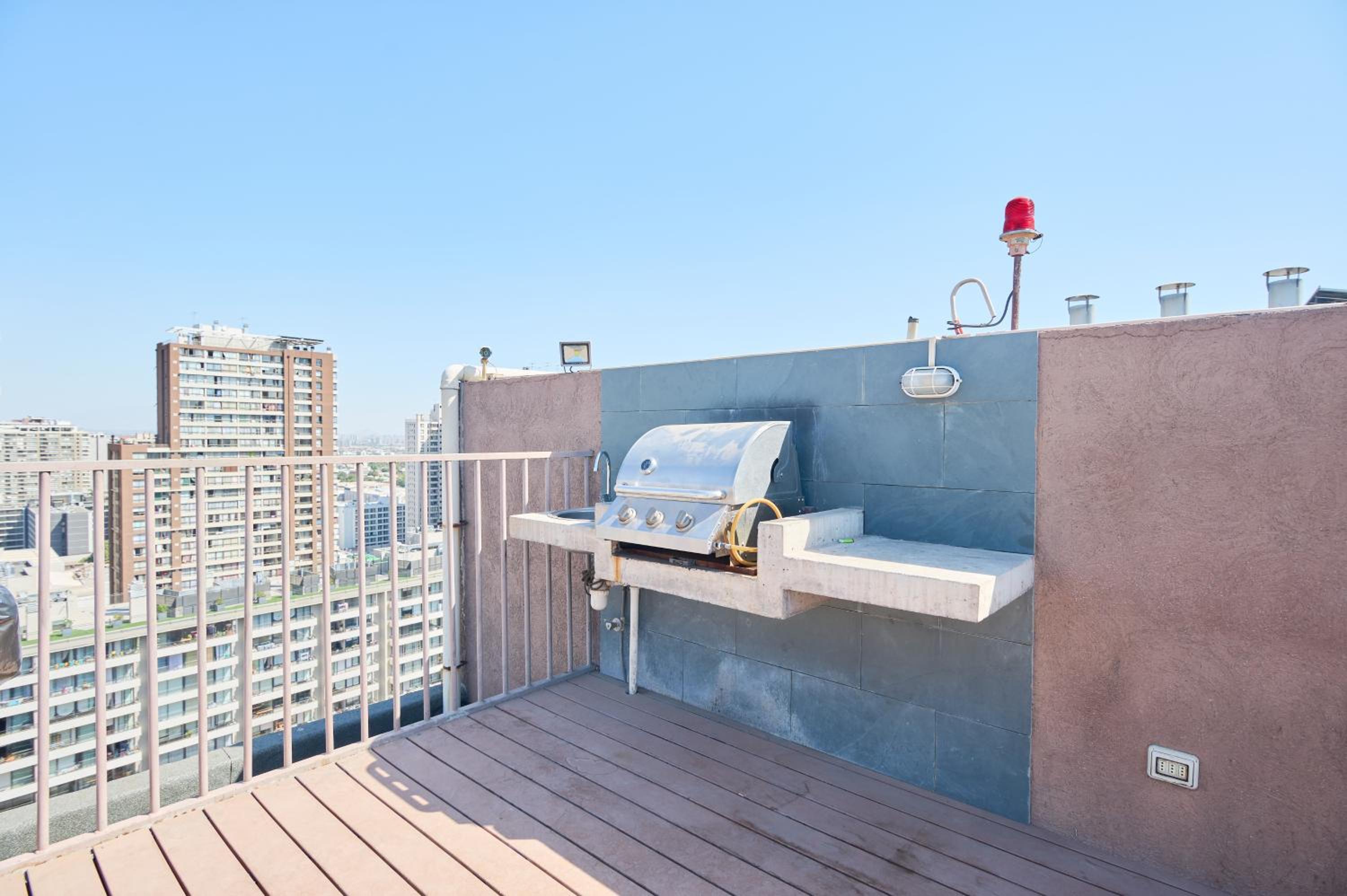 Espectacular departamento en Santiago, con aire Acondicionado y parking
