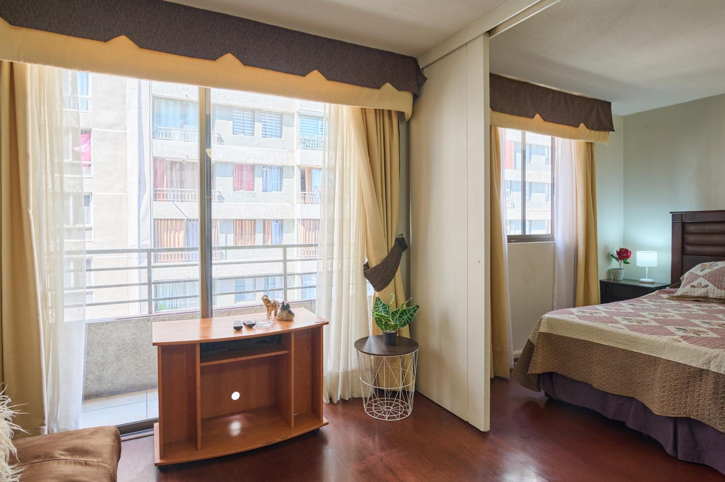 Espectacular departamento en Santiago, con aire Acondicionado y parking