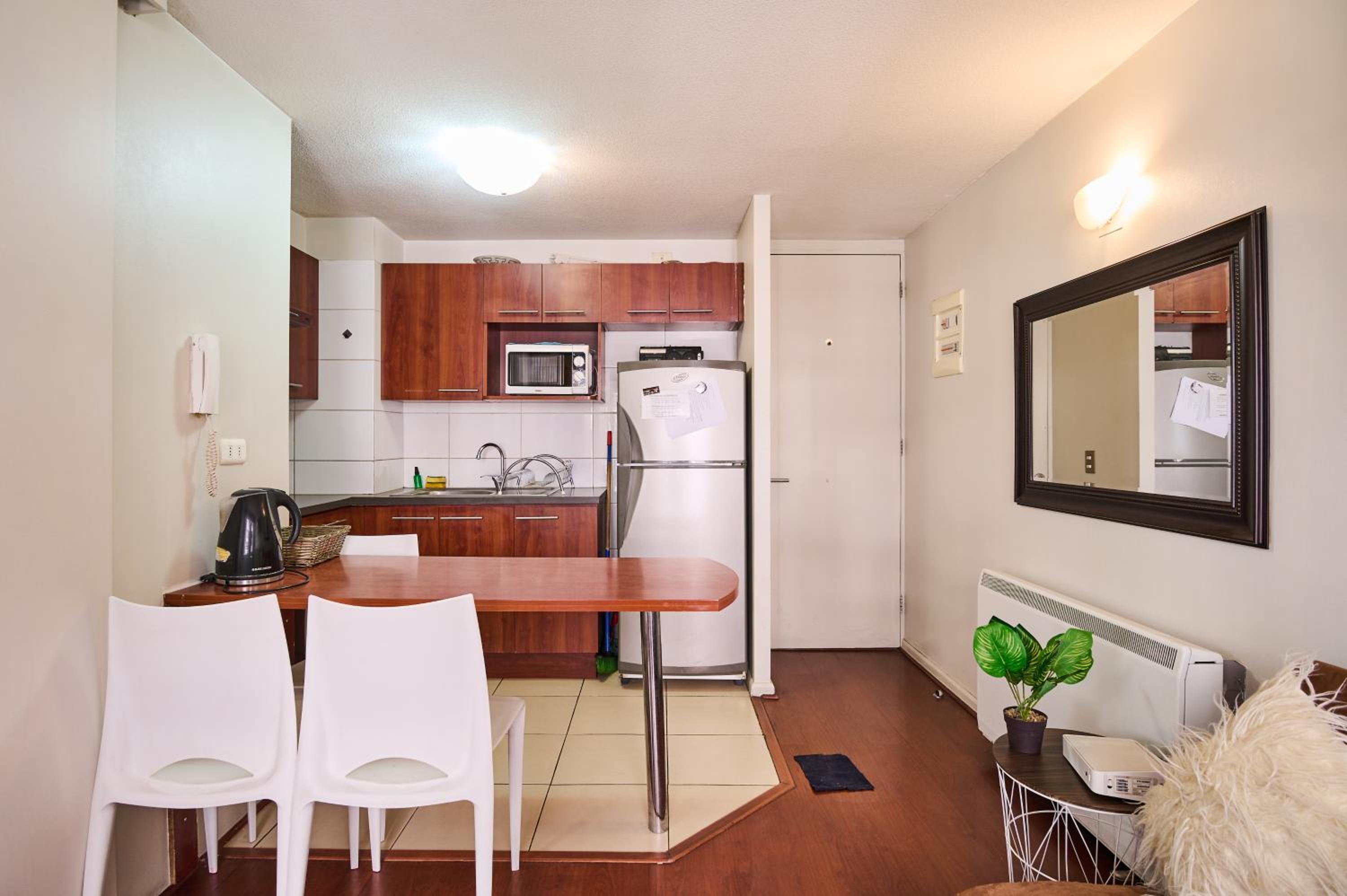 Espectacular departamento en Santiago, con aire Acondicionado y parking