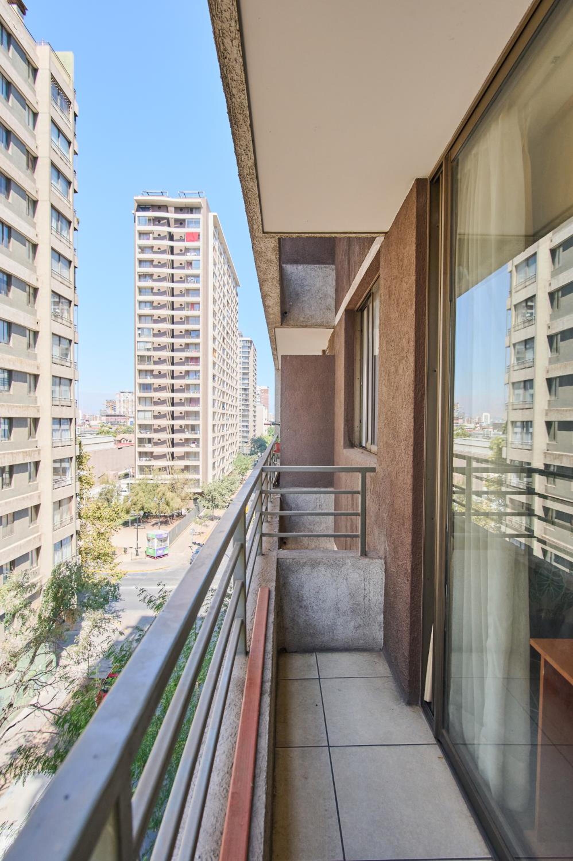 Espectacular departamento en Santiago, con aire Acondicionado y parking