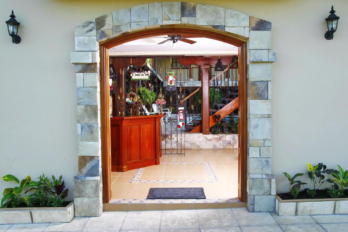 outdoor BBQ area