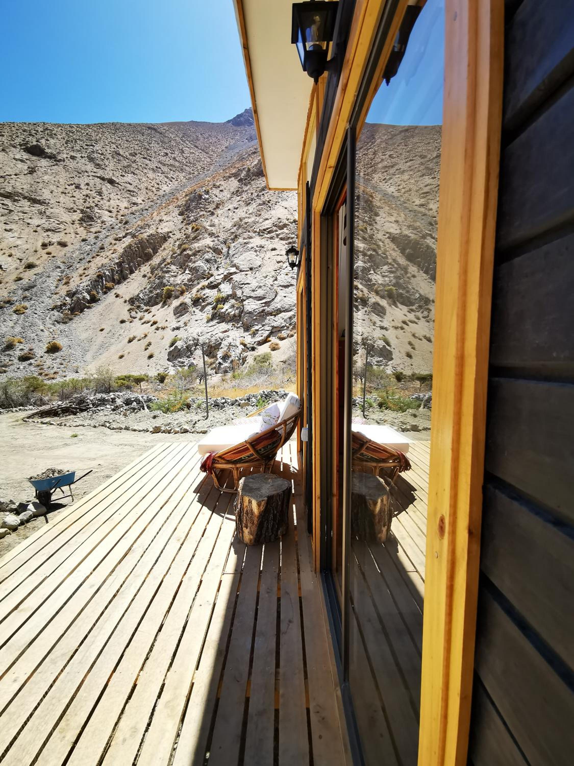 Cabaña Alma de Montaña, piscina privada