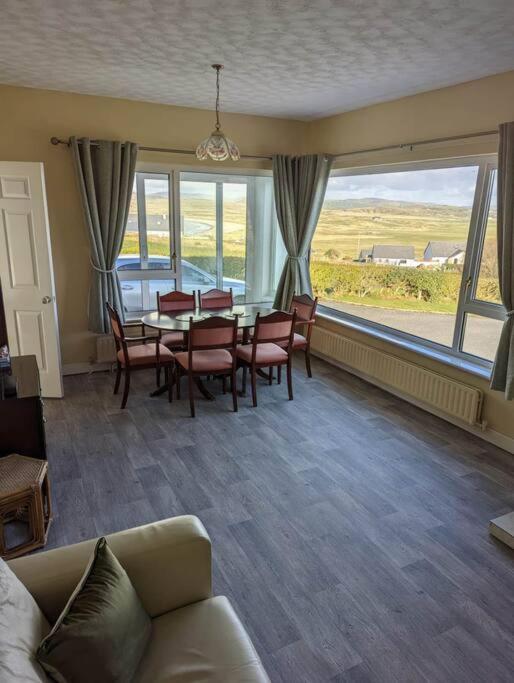 Ballyliffin bungalow with stunning beach views